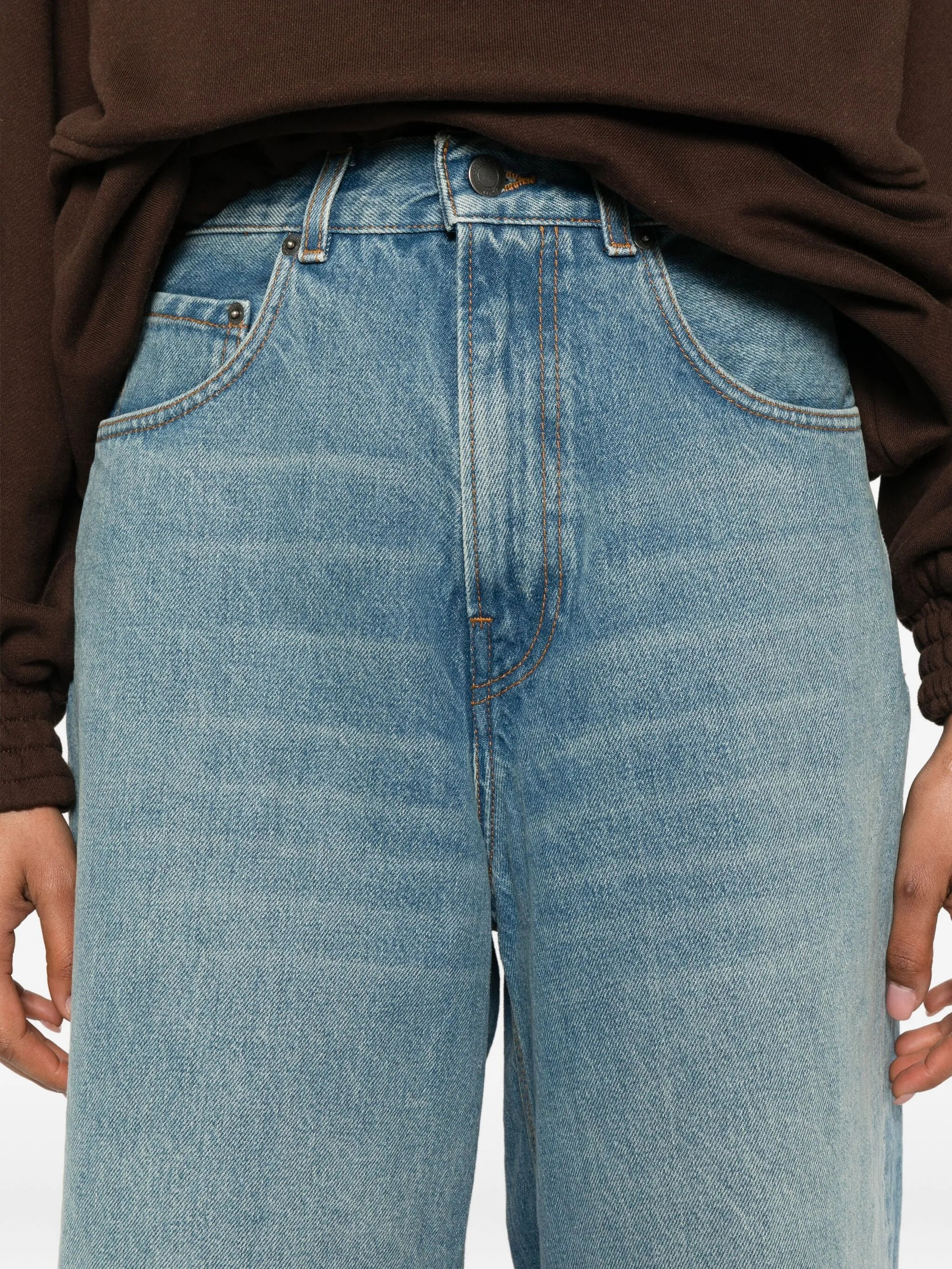 Haikure Cotton Denim Shorts - 4