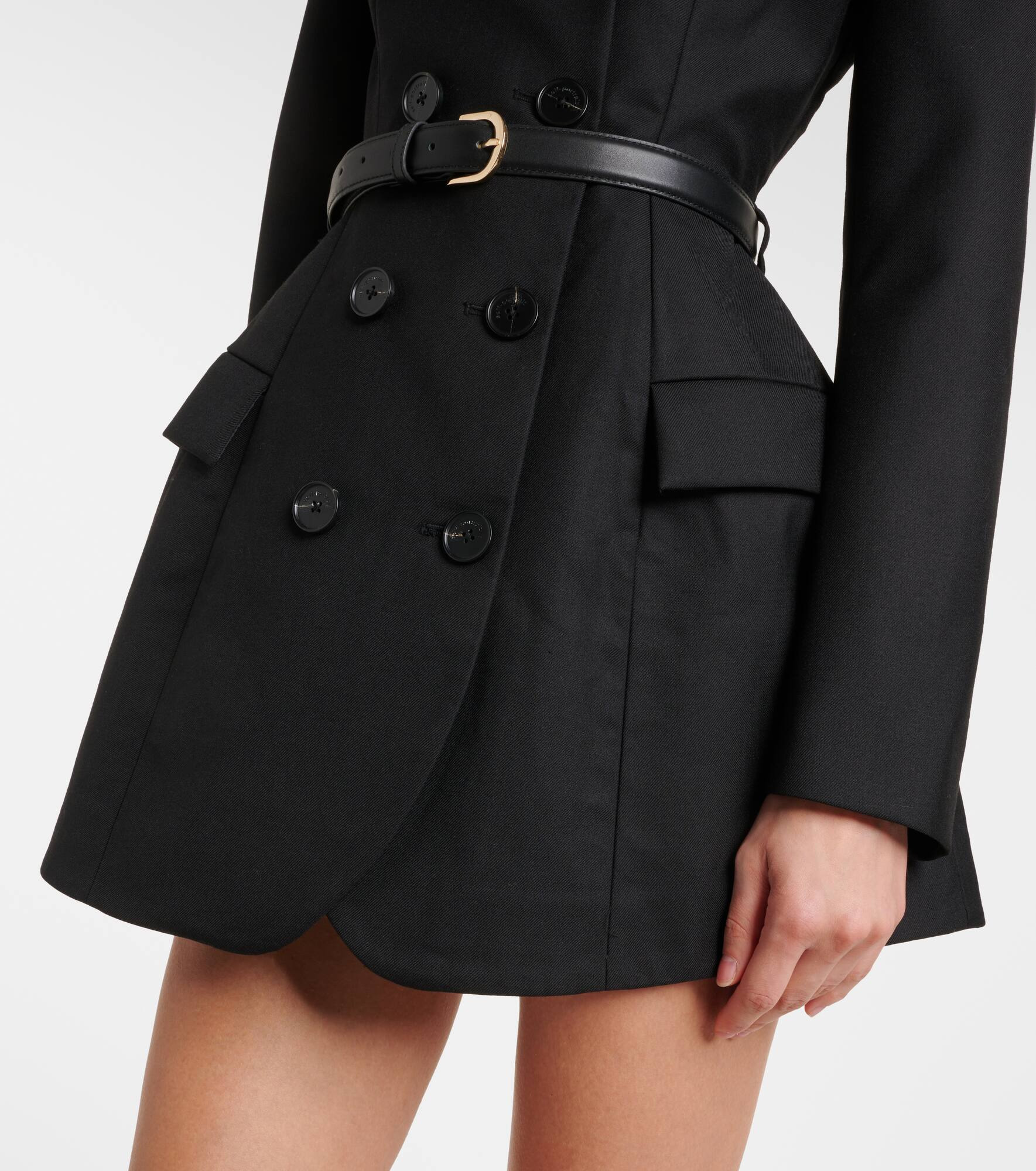 Belted blazer dress - 5