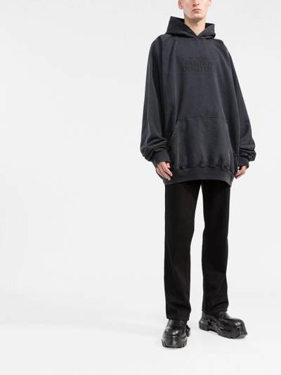 BALENCIAGA oversized cotton hoodie outlook