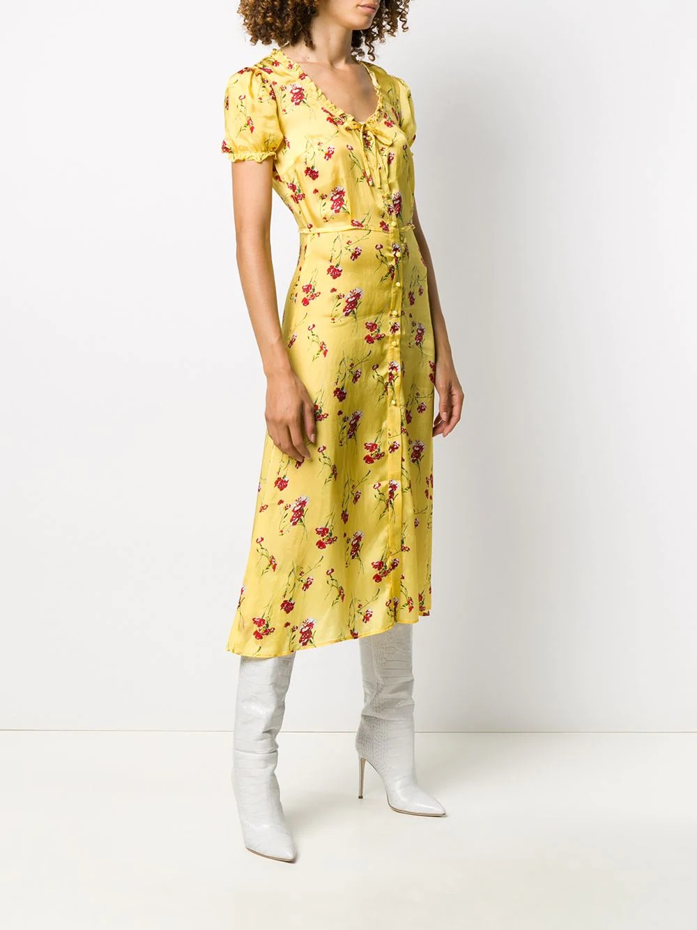 floral midi dress - 3