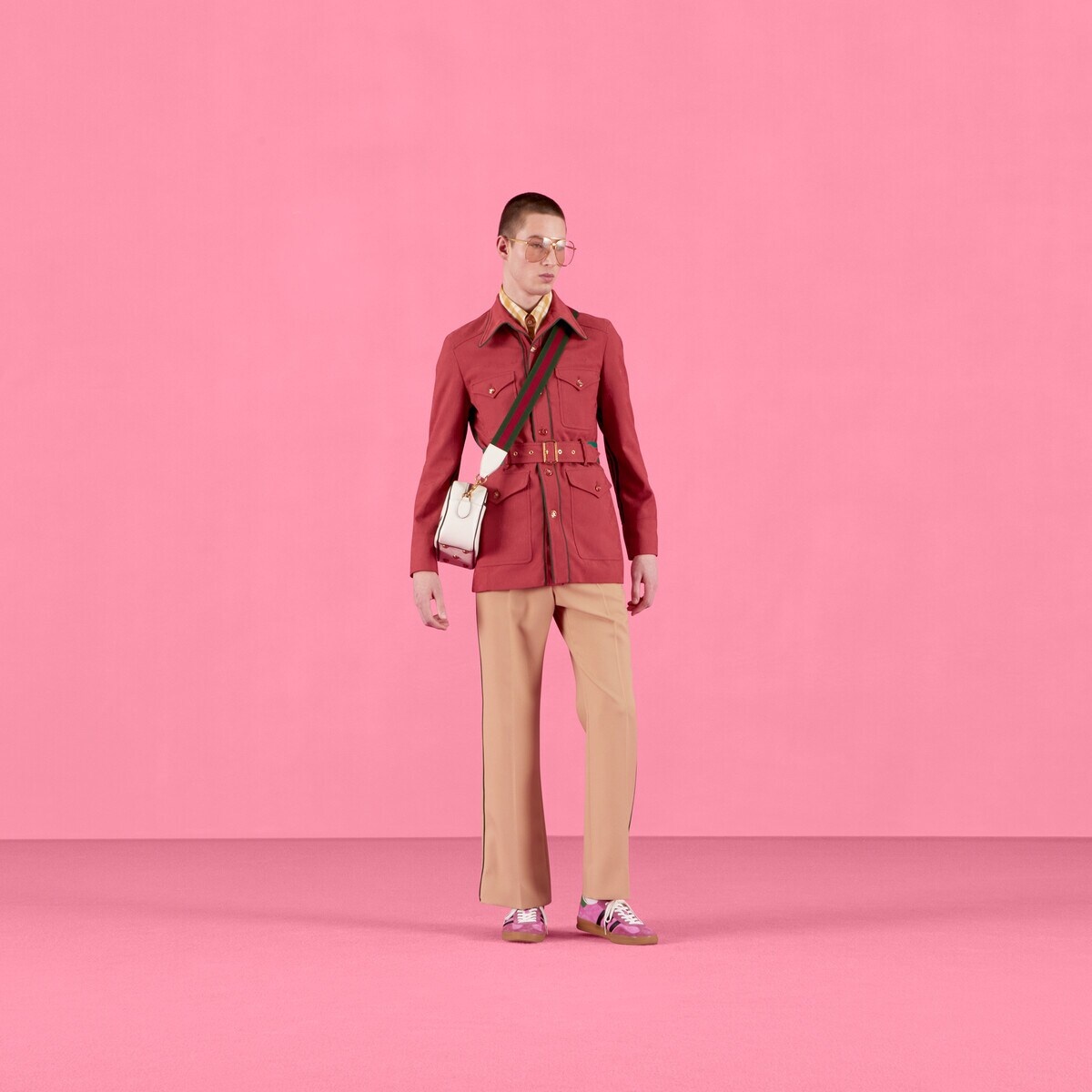 adidas x Gucci GG trefoil jacquard jacket - 2