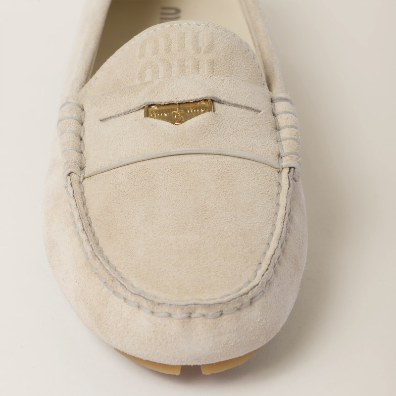 Suede driving shoes 4