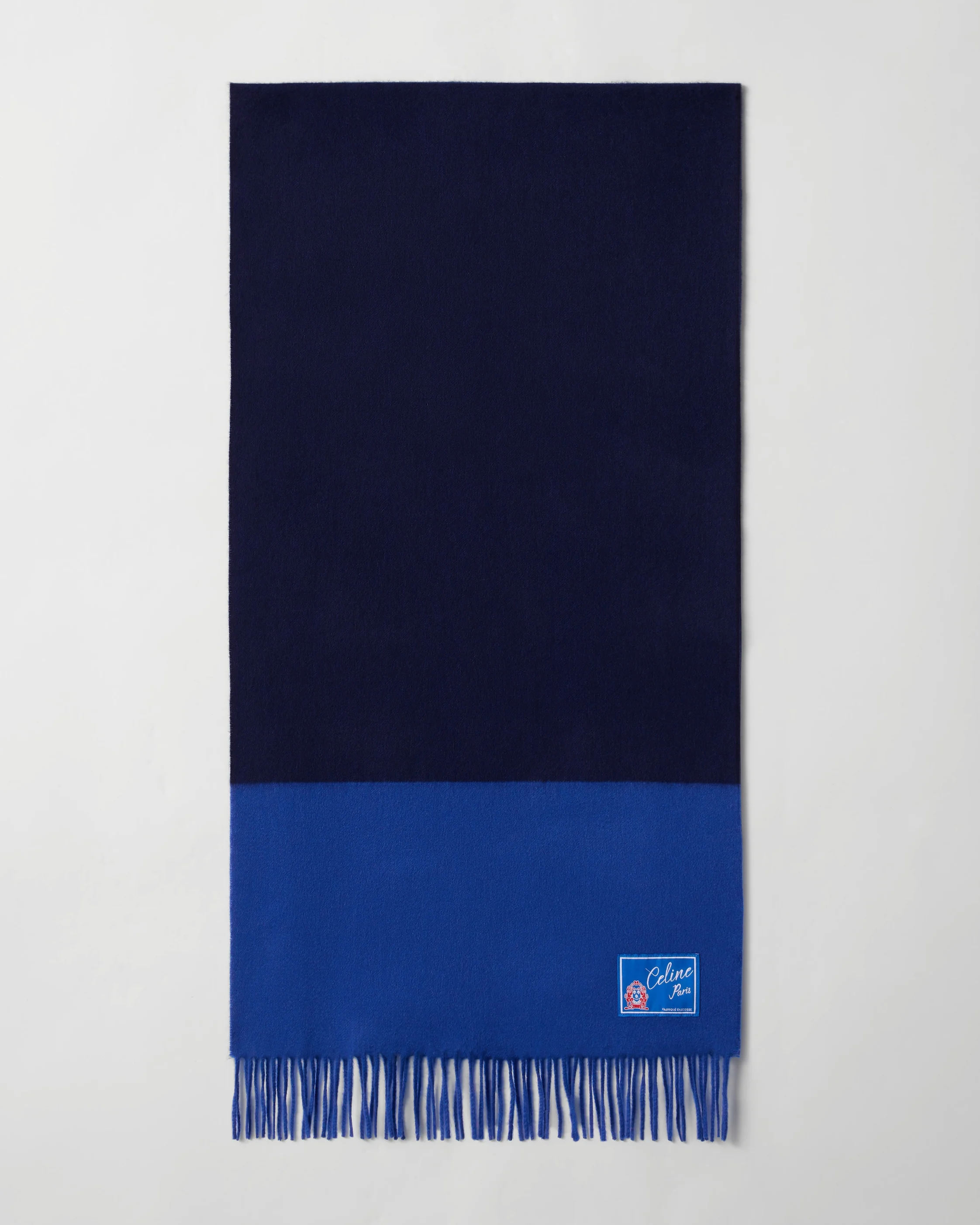 BICOLOR CASHMERE SCARF - 1