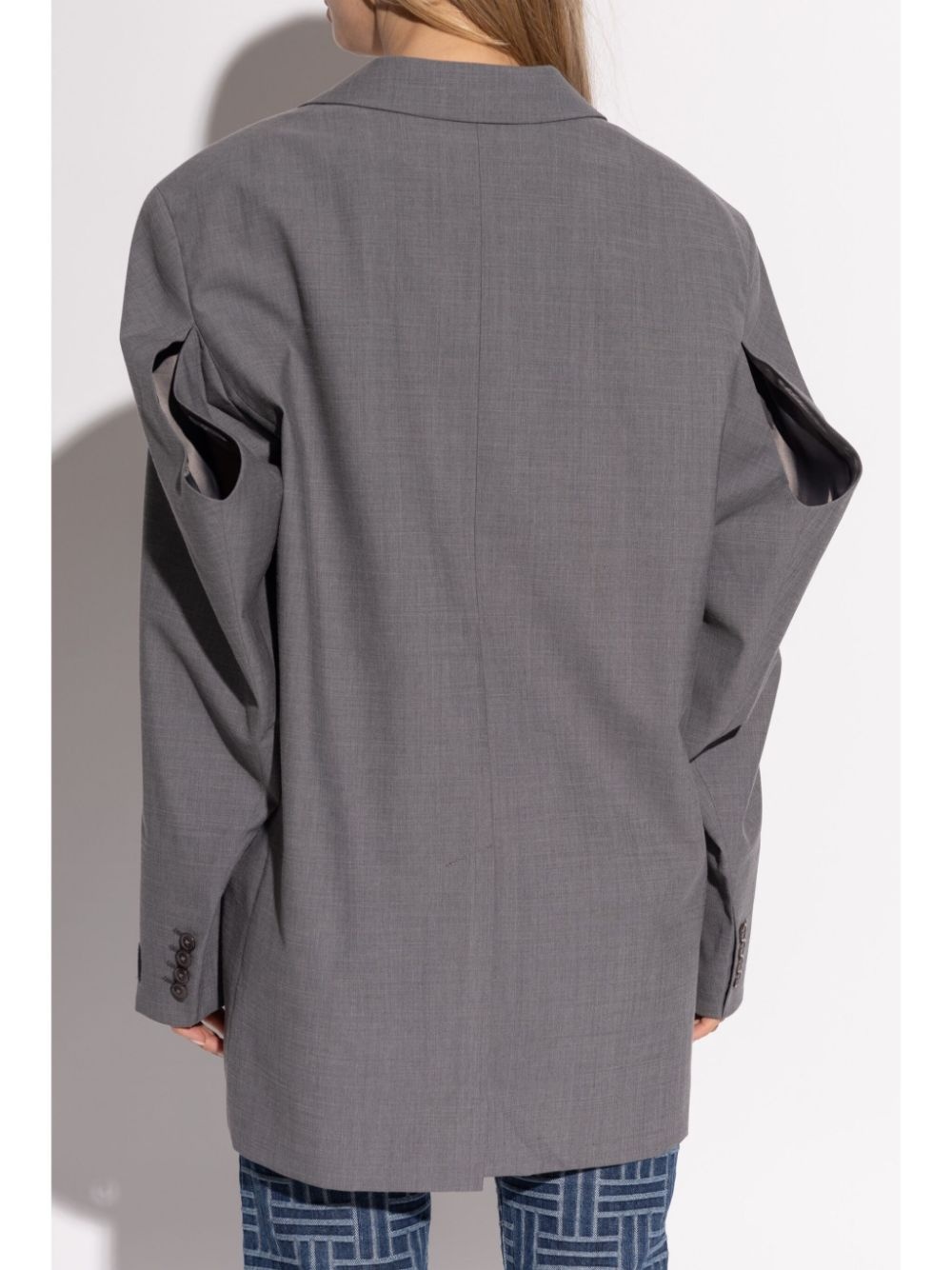 single breasted blazer - 4