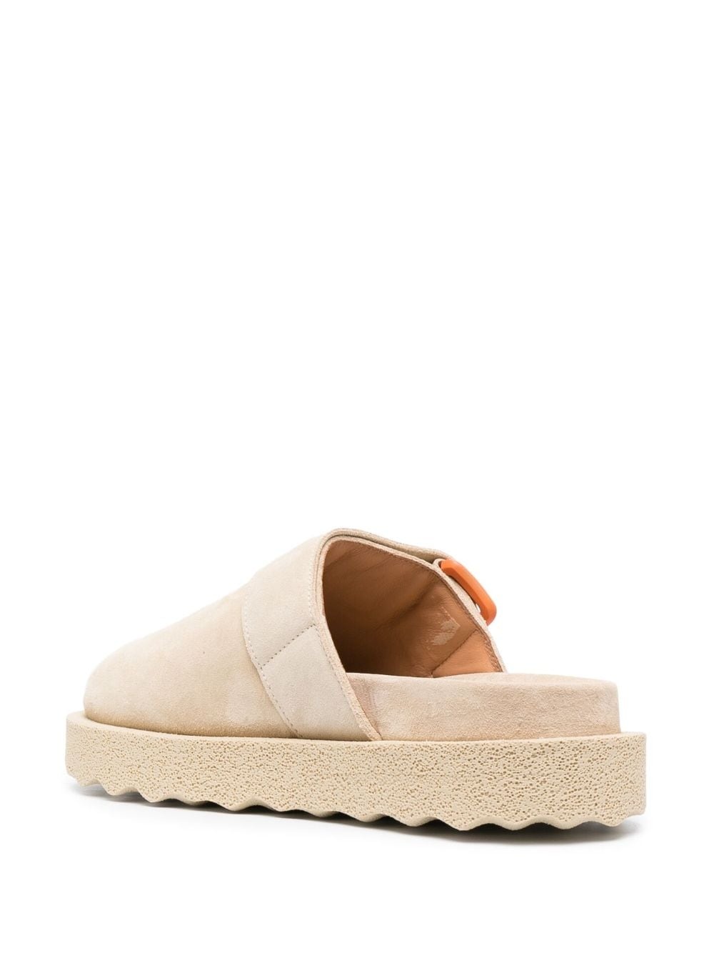 Spongesole suede clogs - 3