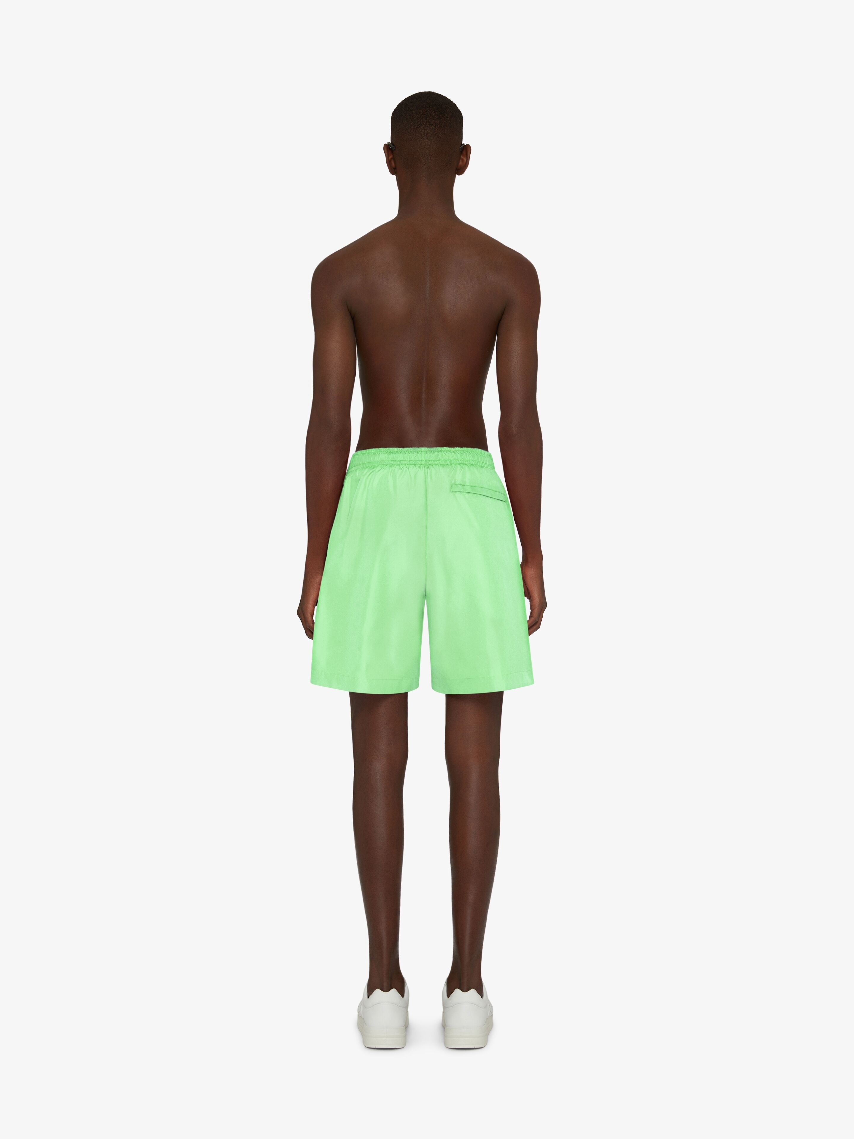 4G LONG SWIM SHORTS IN RECYCLED NYLON - 4