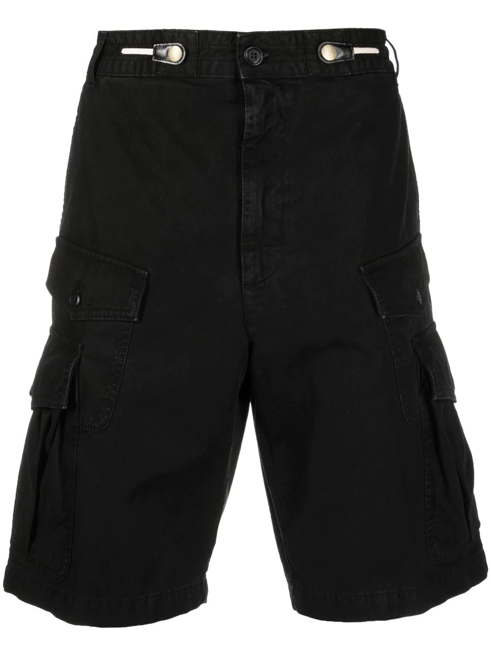 multiple-pocket knee-length shorts - 1