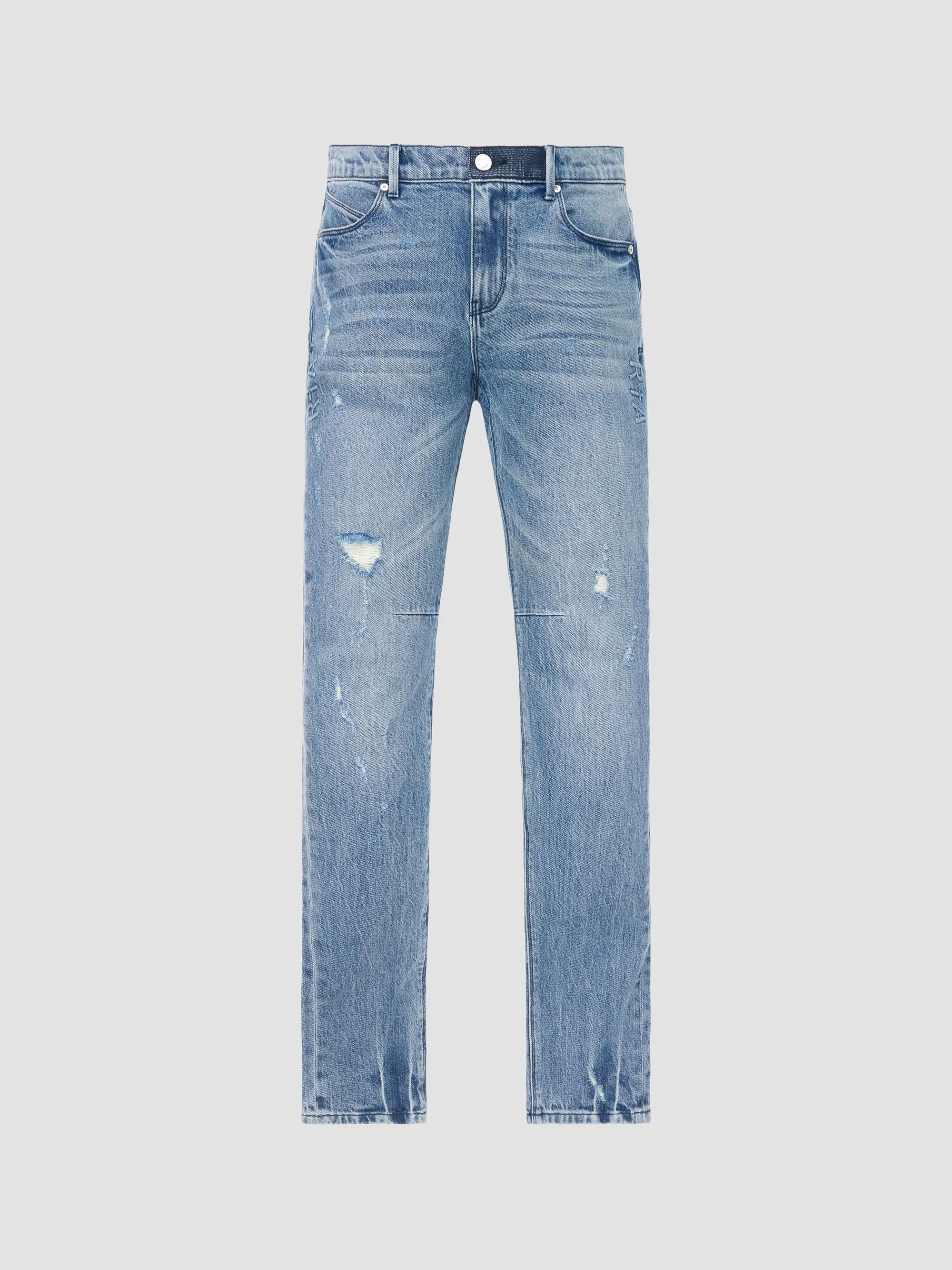 Men's Curva Ultra Clayton Skinny Jeans - Soft Indigo - 1