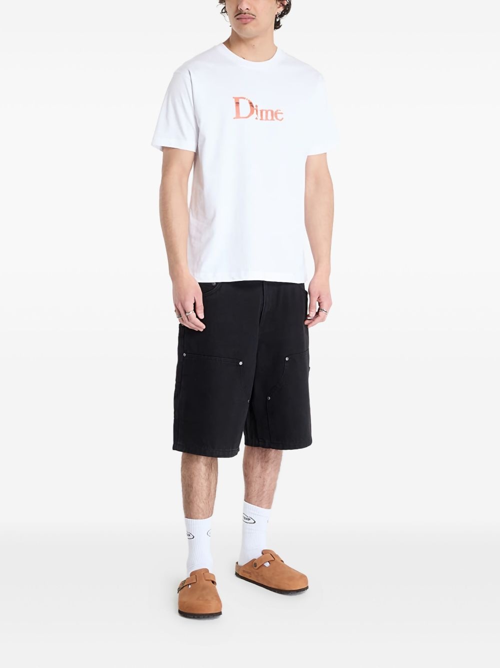 logo-print T-shirt - 3