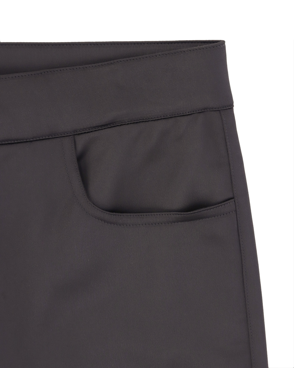 SATIN BUCKLE PANT - 7