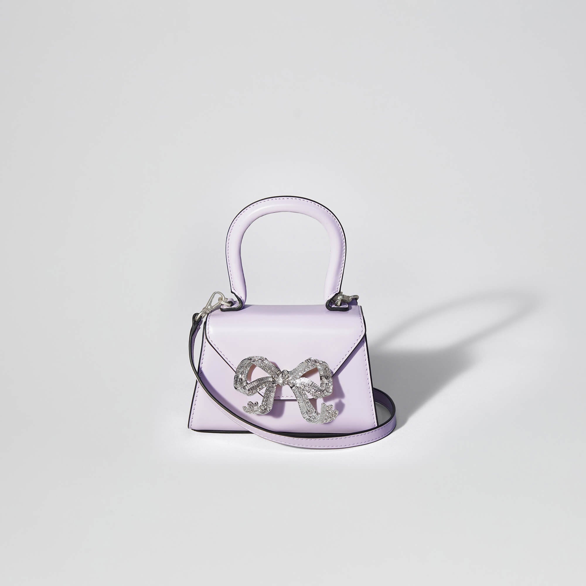 Lilac Bow Micro Envelope Bag - 4