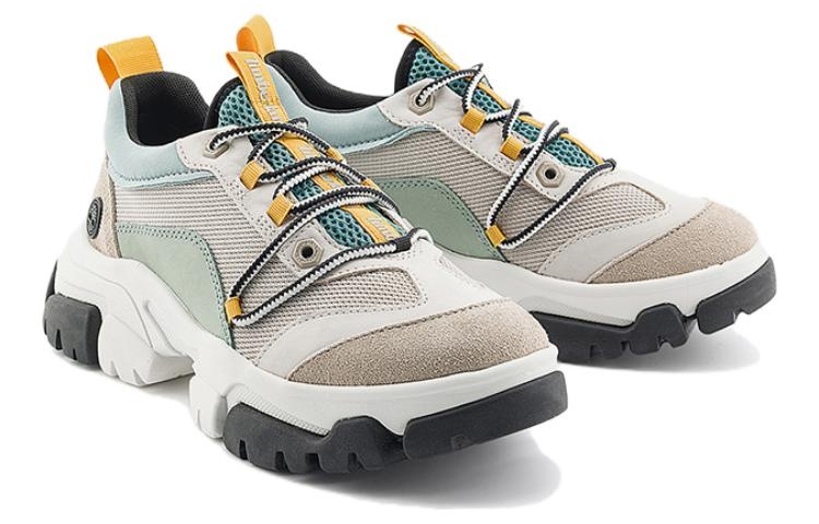 (WMNS) Timberland Adley Way Sneaker 'White Nubuck and Grey' A41BWW - 2