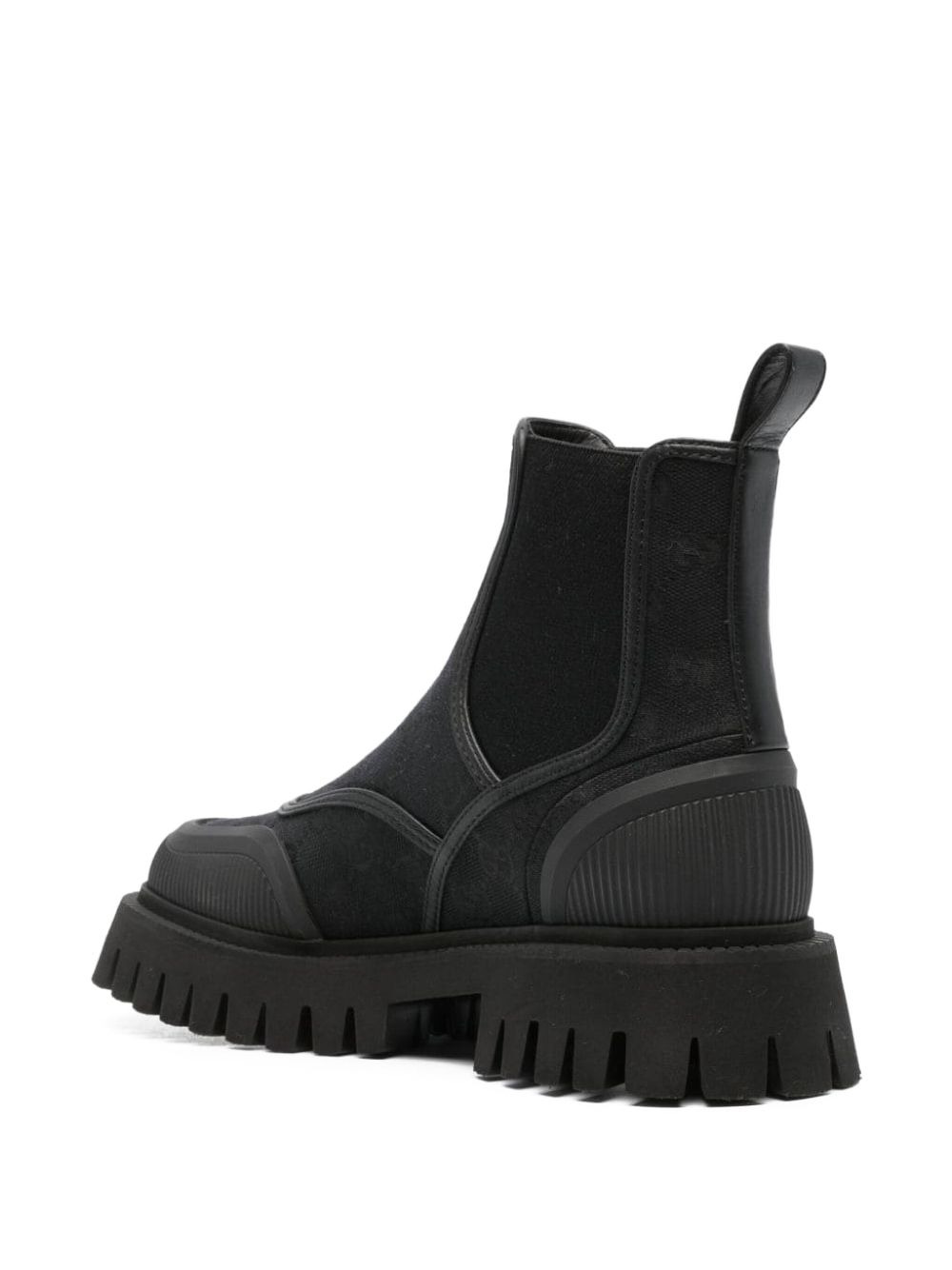 GG canvas ankle boots - 3