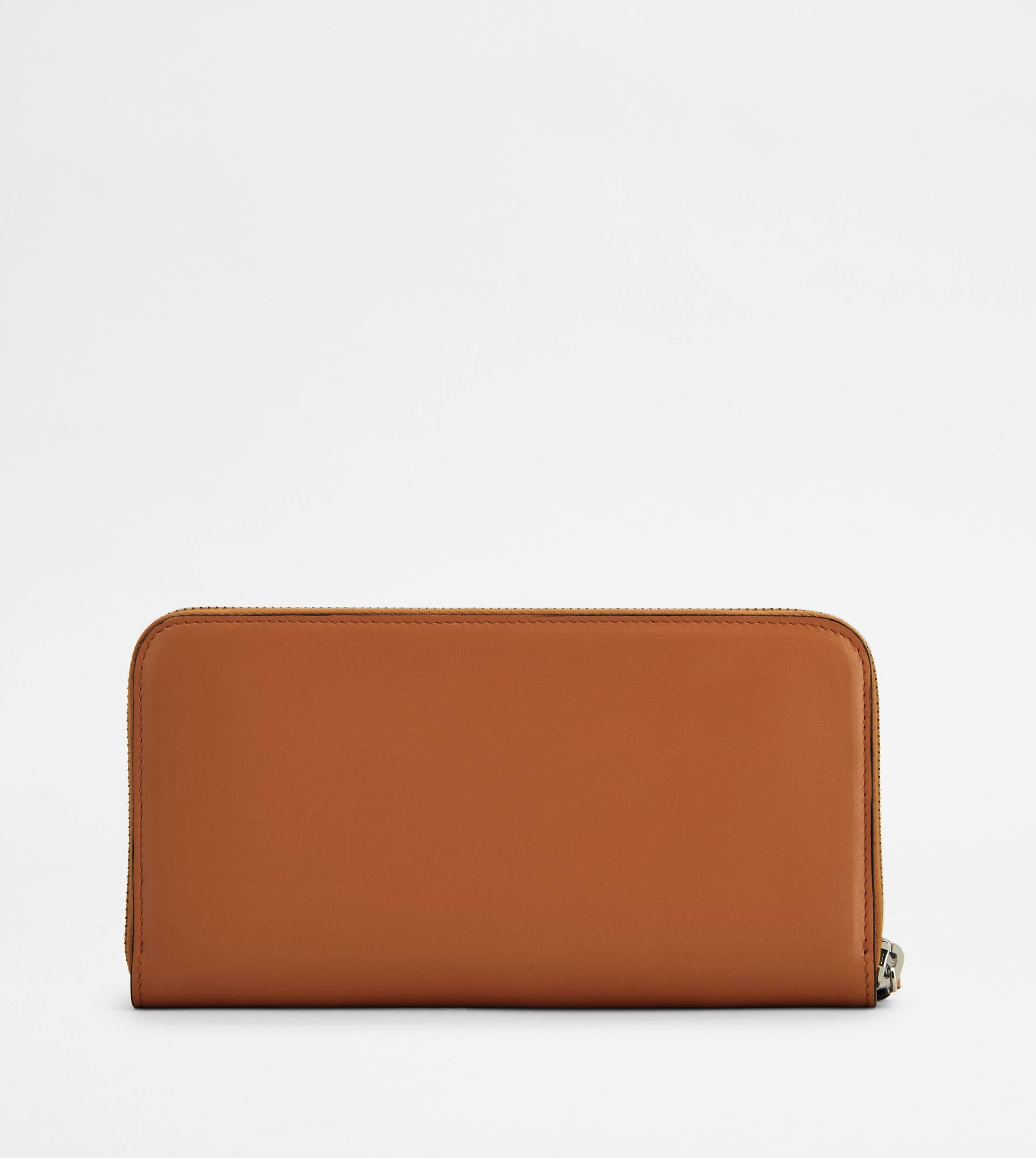 WALLET IN LEATHER - BROWN 3