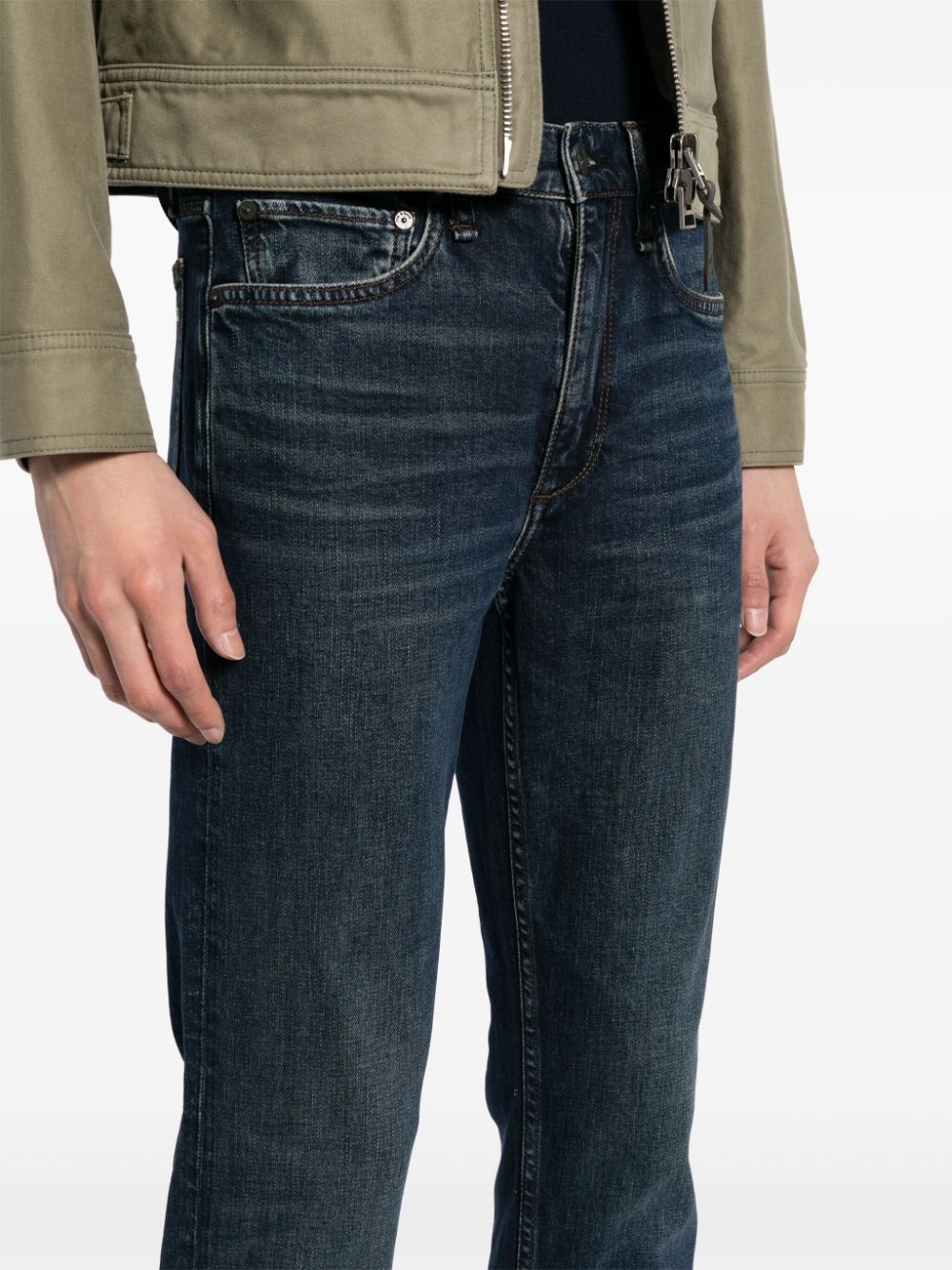Cole straight-leg jeans - 4