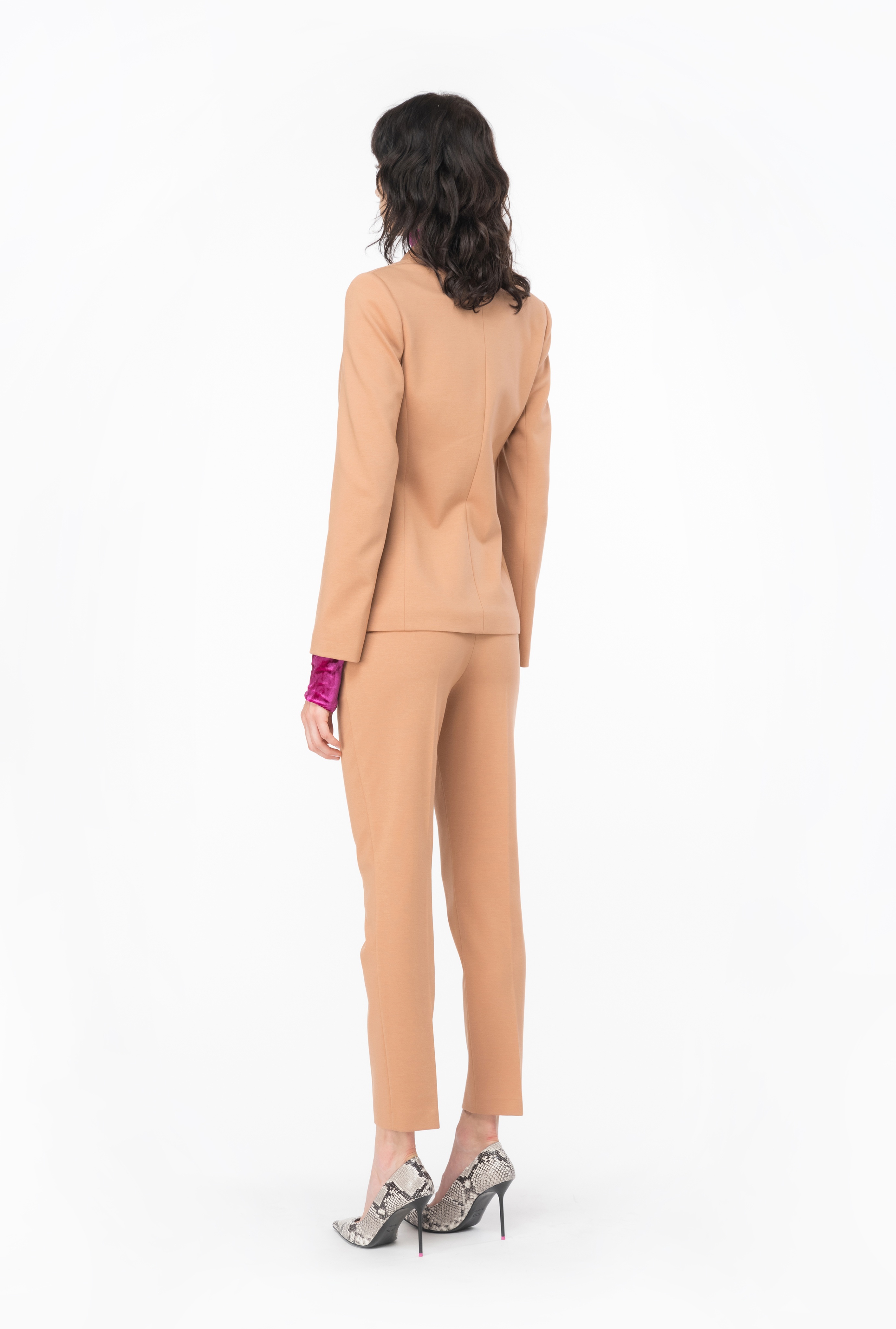 MILANO-KNIT CIGARETTE TROUSERS - 3