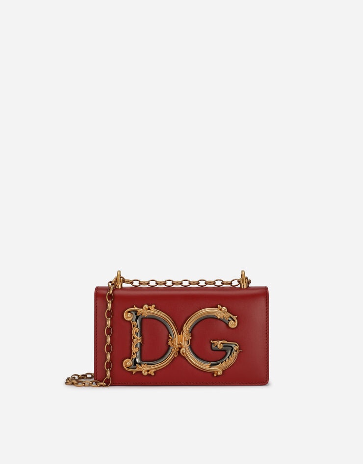 DG Girls phone bag in smooth calfskin - 1