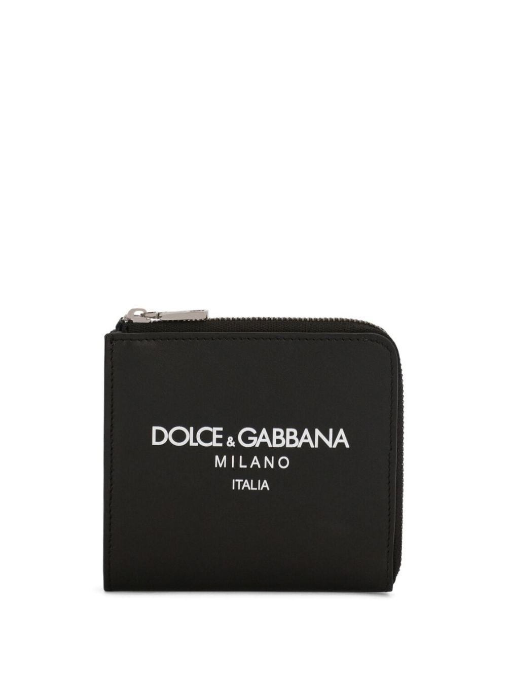 logo-print zip-around wallet - 1