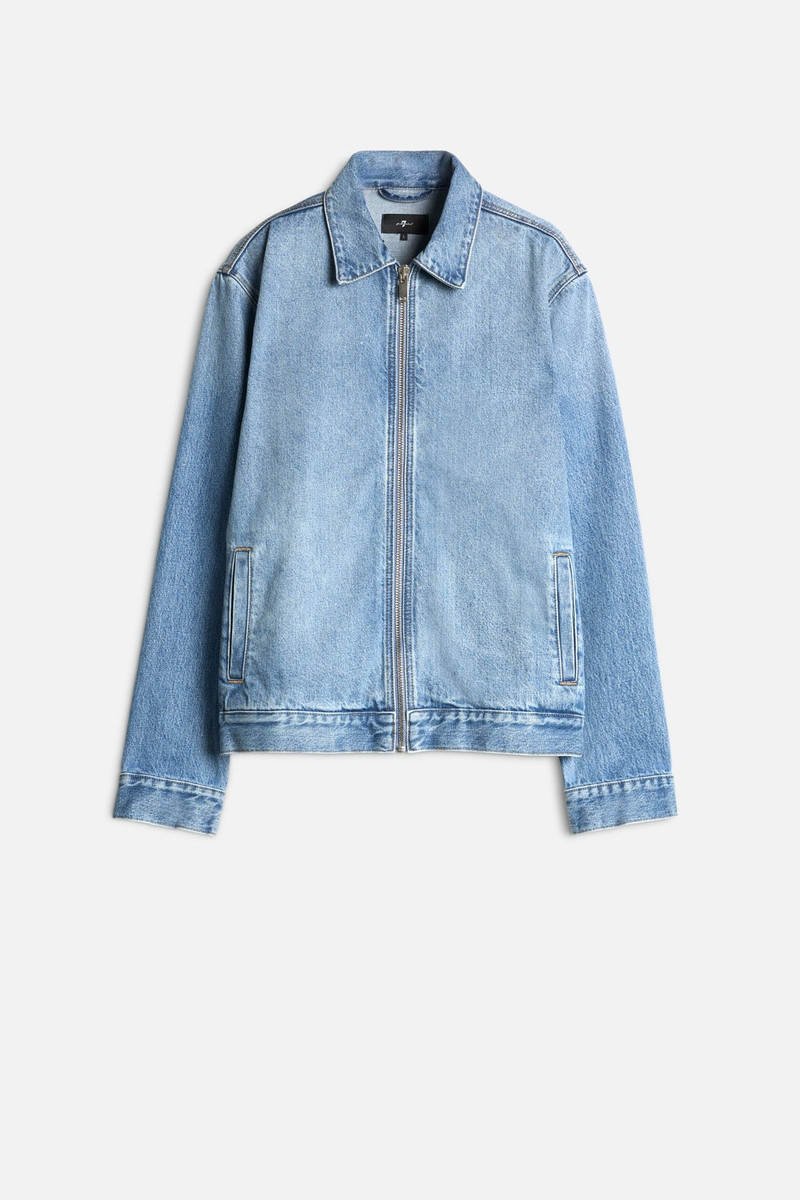 Denim Harrington Jacket in Mason 1