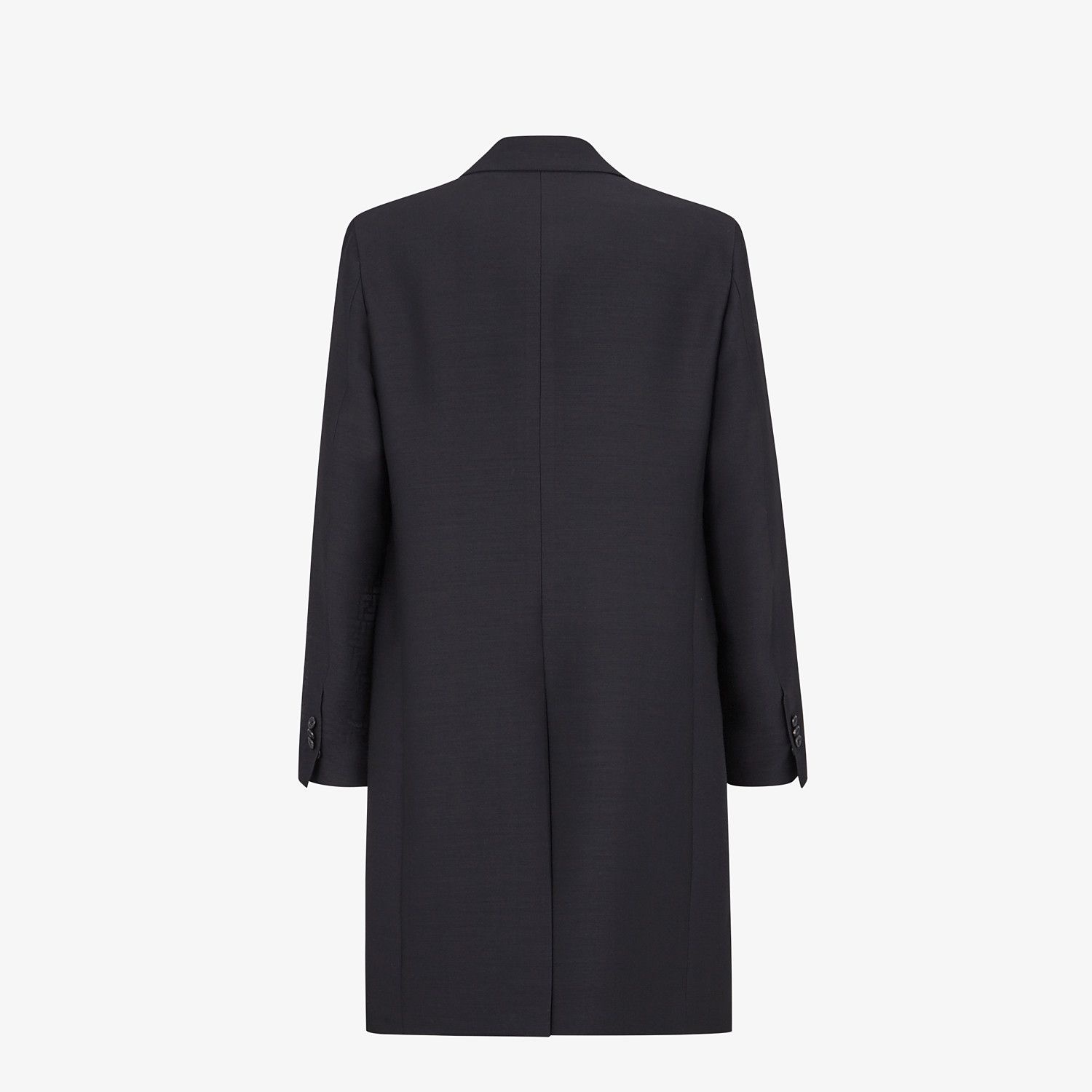 Black wool coat - 2