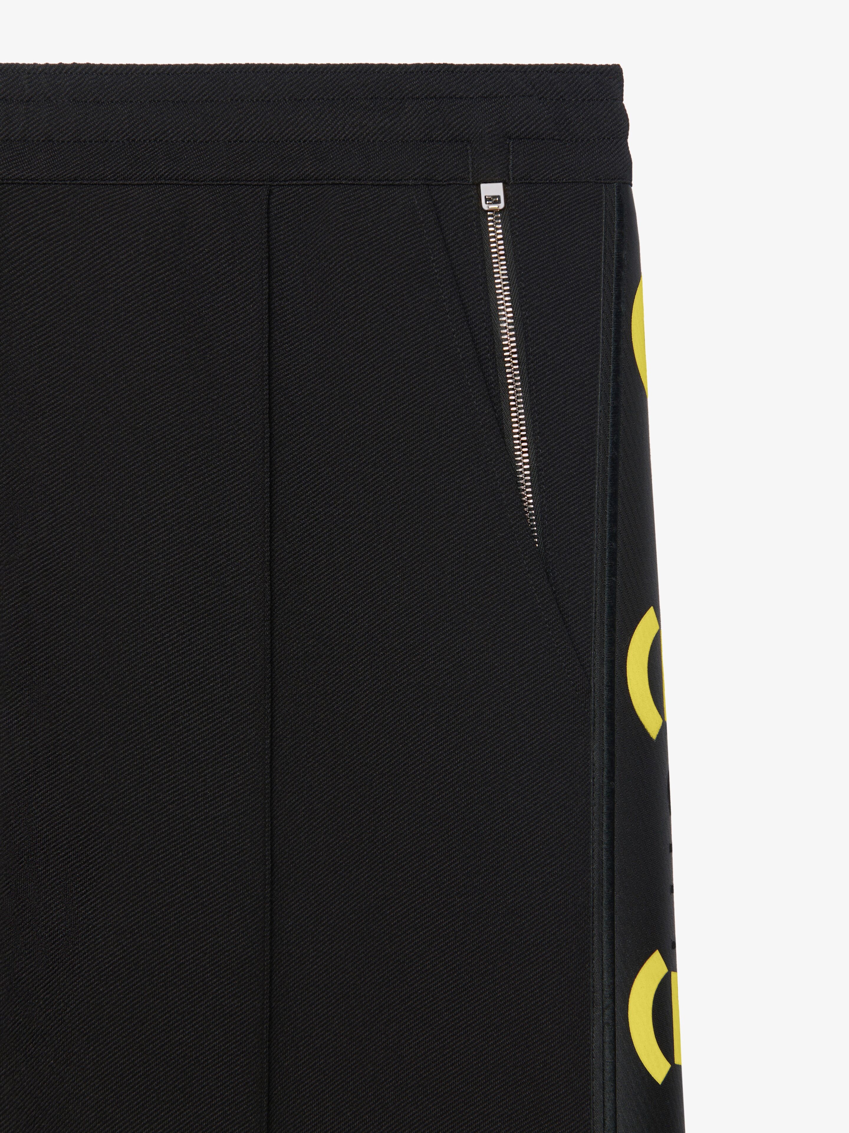 SLIM-FIT JOGGER PANTS IN JERSEY WITH (B). PRINTED GIVENCHY BANDS - 5