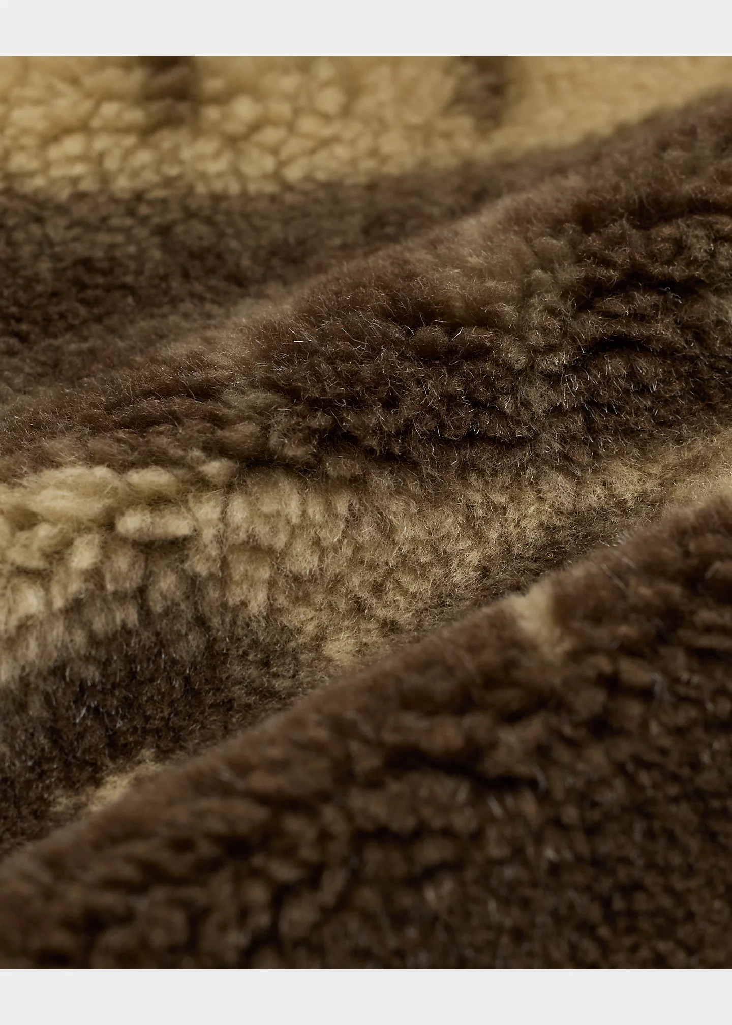 Faux-Fur-Trim Fleece Jacket - 5