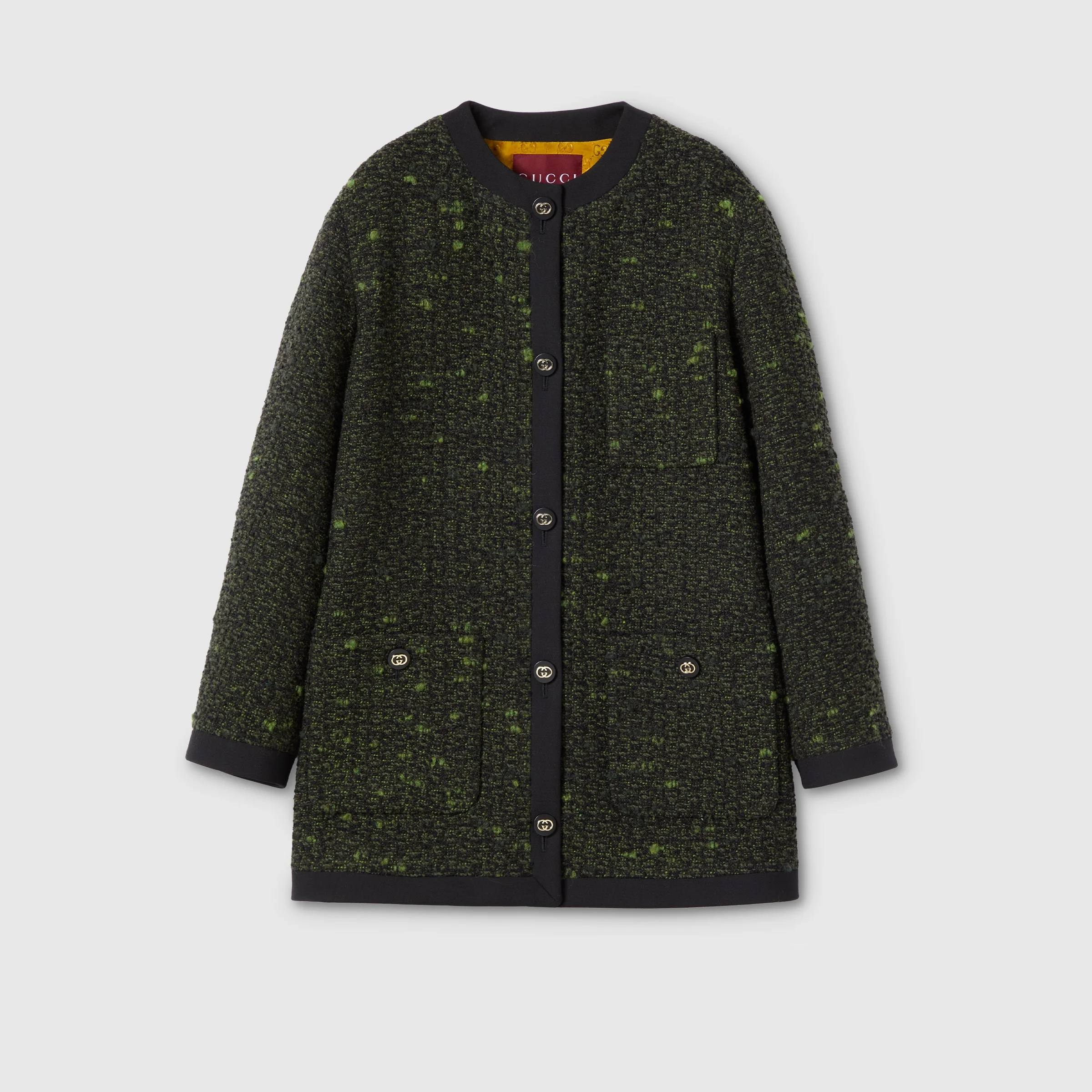 Wool bouclé jacket - 1