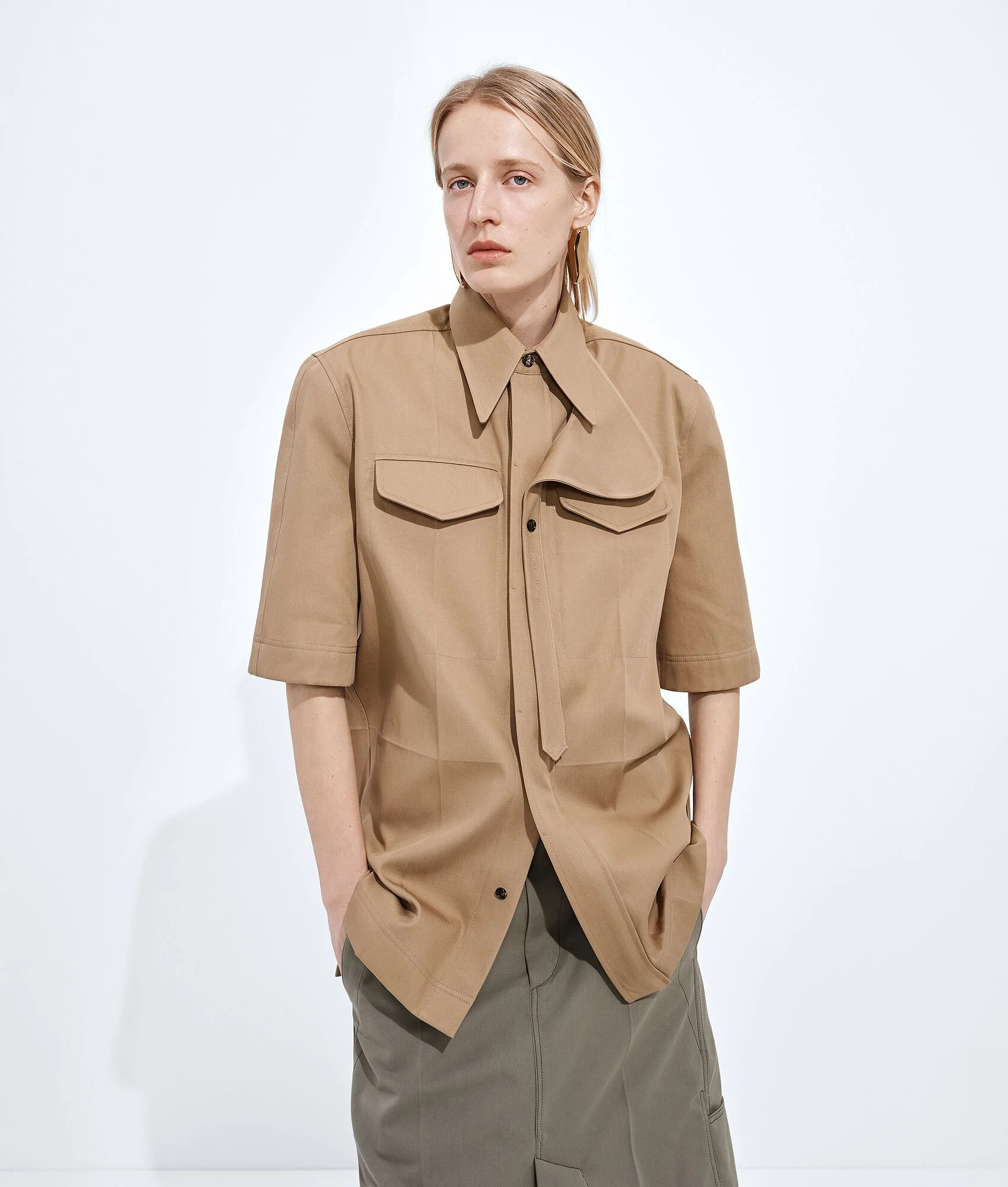 Cotton Twill Shirt - 1