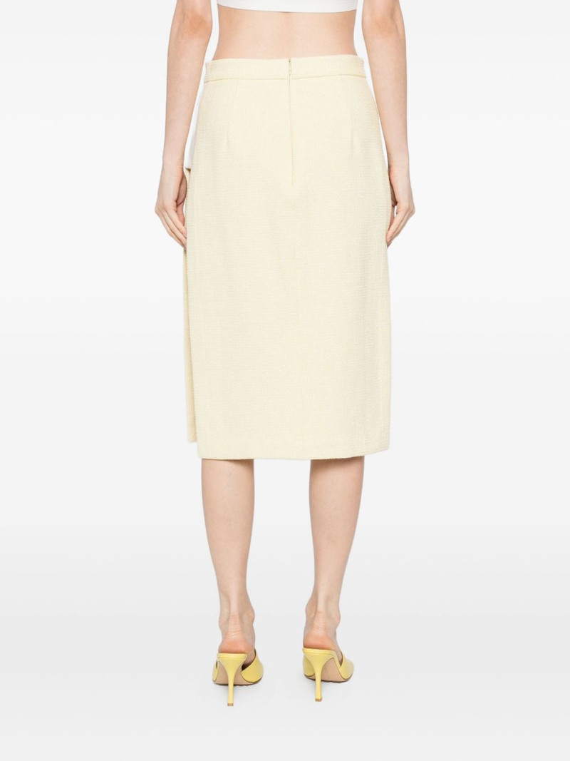 diamond-embellished tweed skirt 4