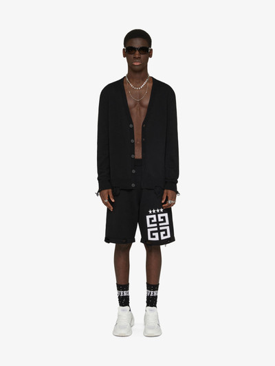 Givenchy 4G STARS BERMUDA SHORTS IN KNIT outlook