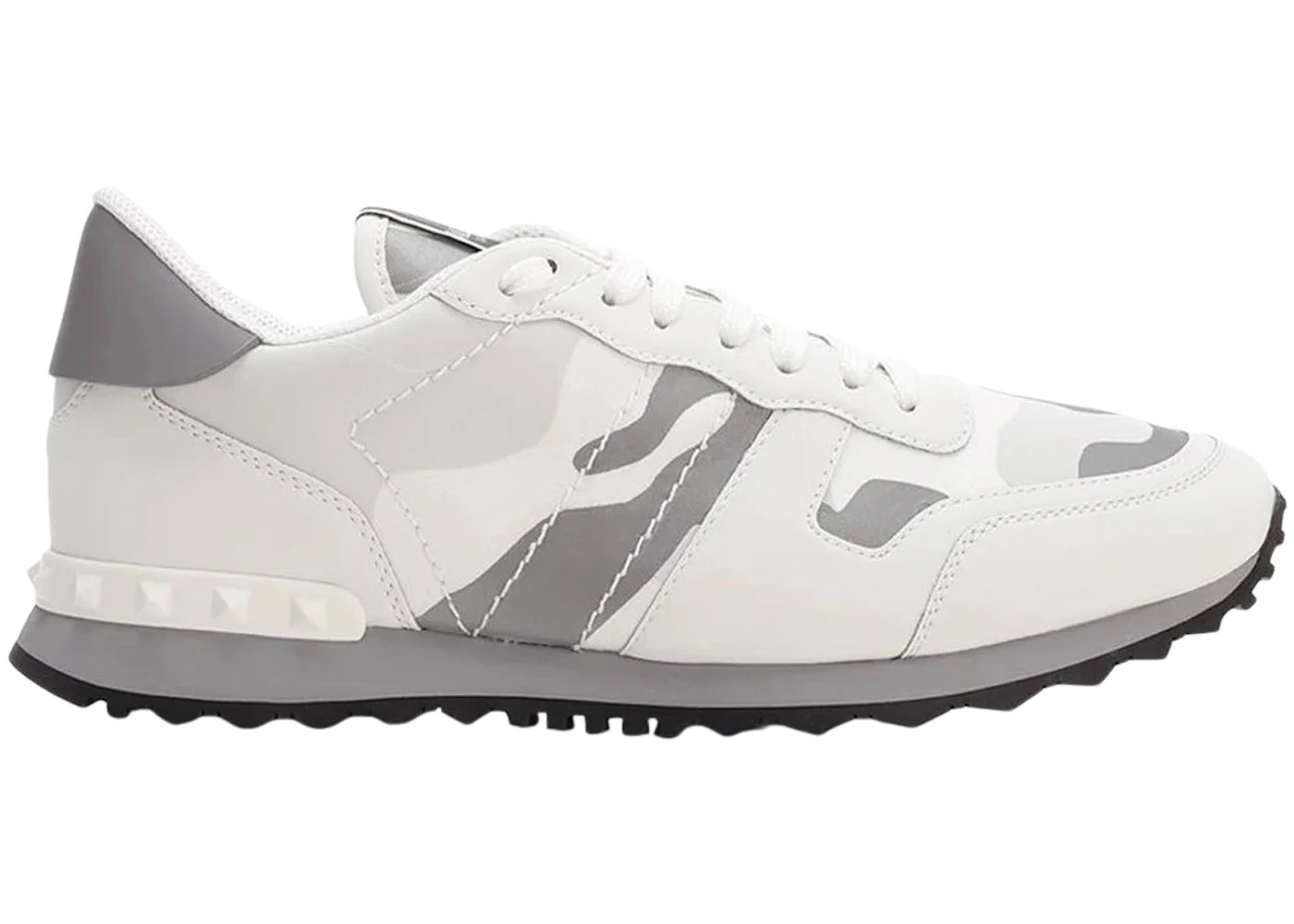 Valentino Garavani Rockrunner Camouflage White Grey - 1