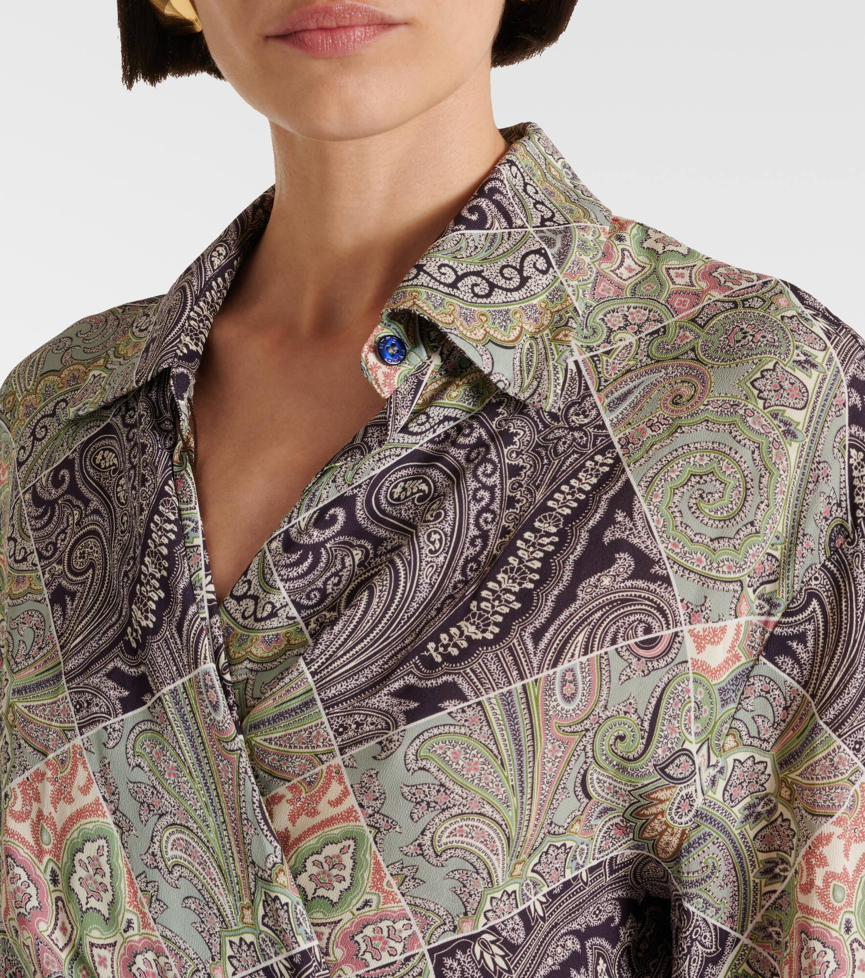Printed wrap top - 4