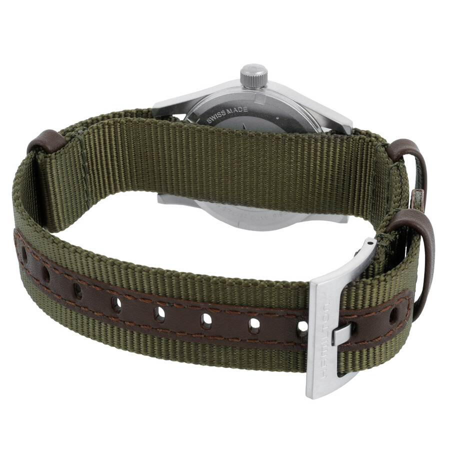 Hamilton - Hamilton Khaki Field Quartz Green Dial Ladies Watch H69301960 - 3