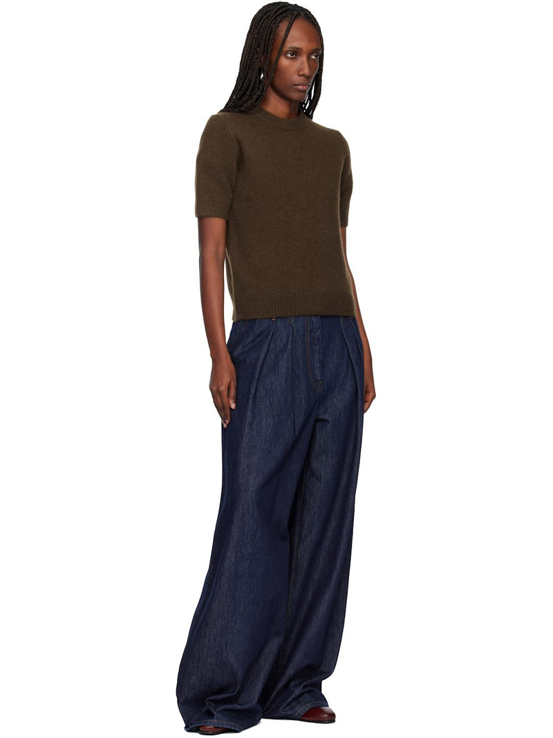 arch4 Brown Giselle Crewneck Sweater outlook