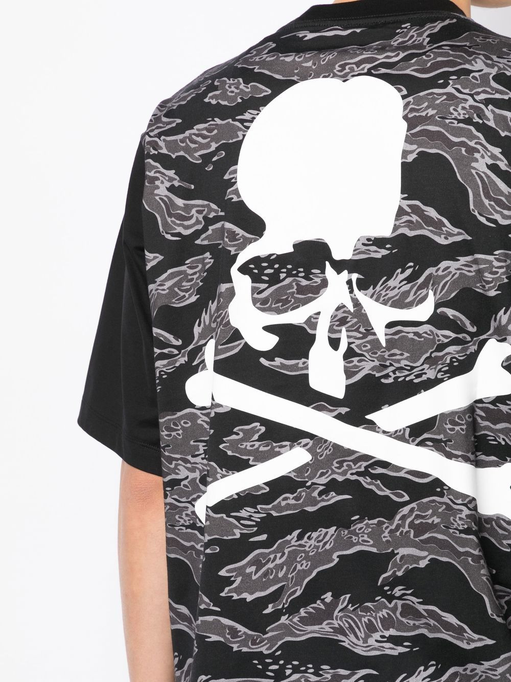 camouflage-print short-sleeved T-shirt - 5