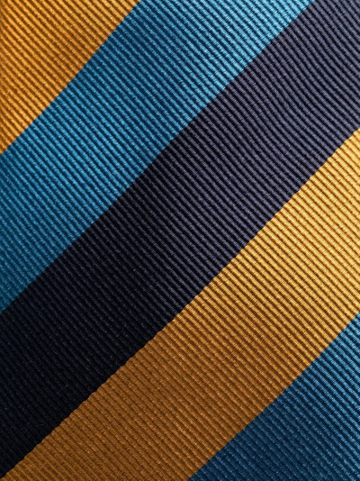 Church's diagonal stripe-print silk tie outlook