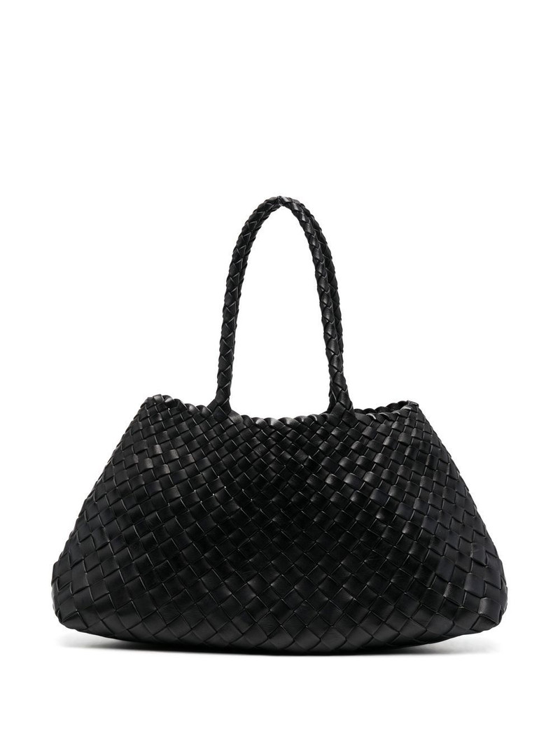 Santa Croce interwoven leather tote bag - 1