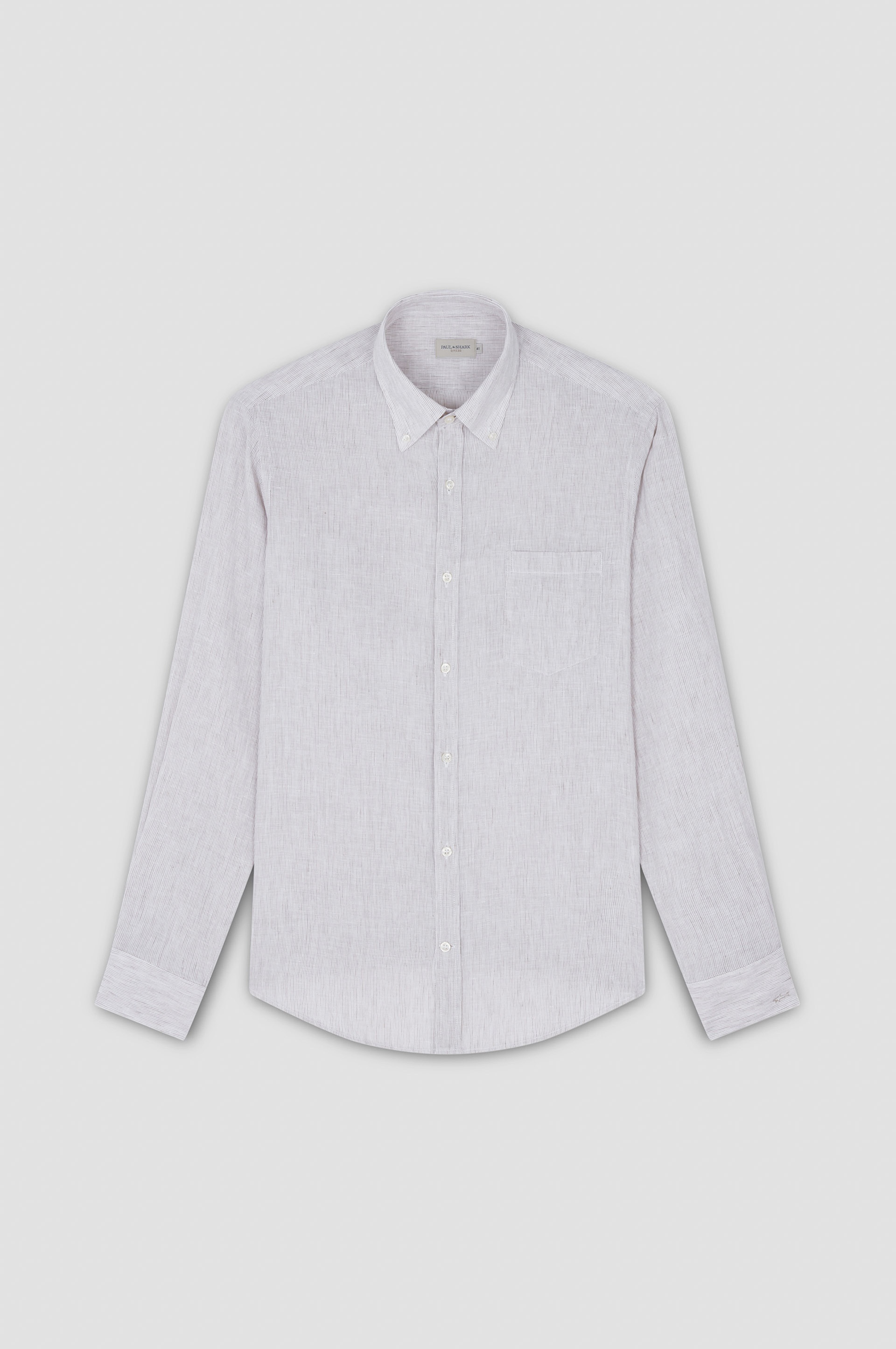 LINEN SEERSUCKER SHIRT - 1