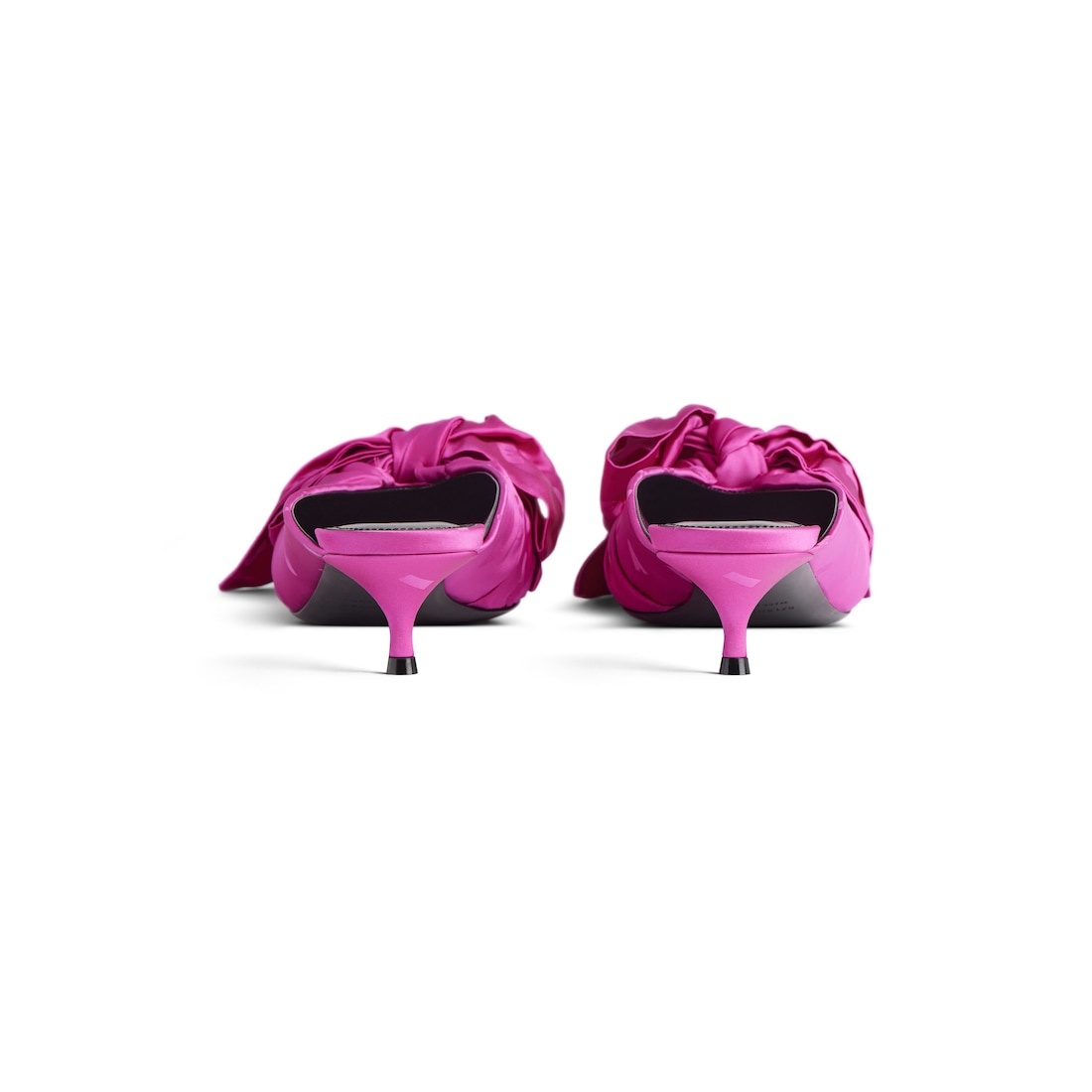 Women's Knife Lavalière 40mm Mule  in Dark Pink - 5