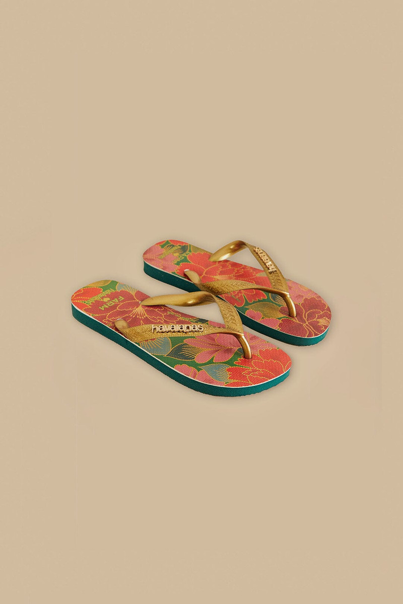 FARM RIO Farm Chita Solar Havaianas Sandals outlook