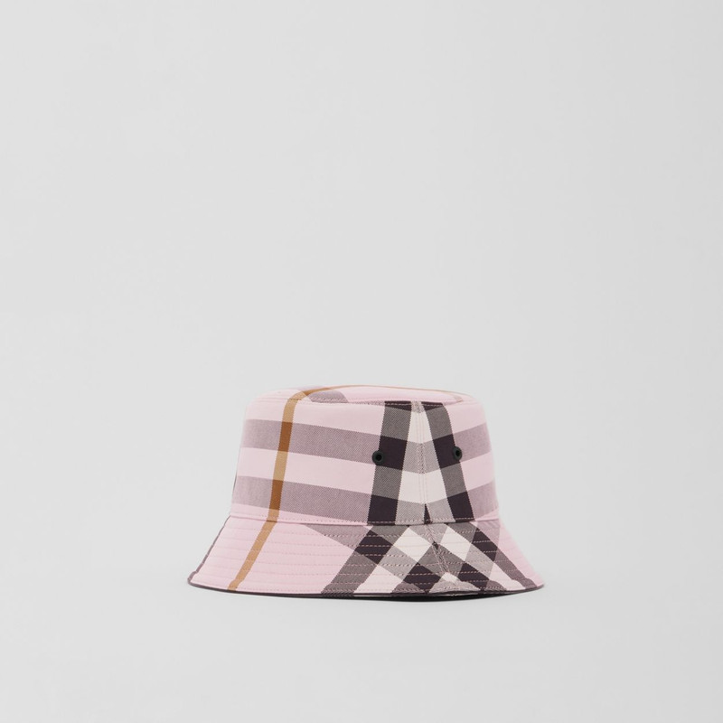 Check Cotton Bucket Hat 4