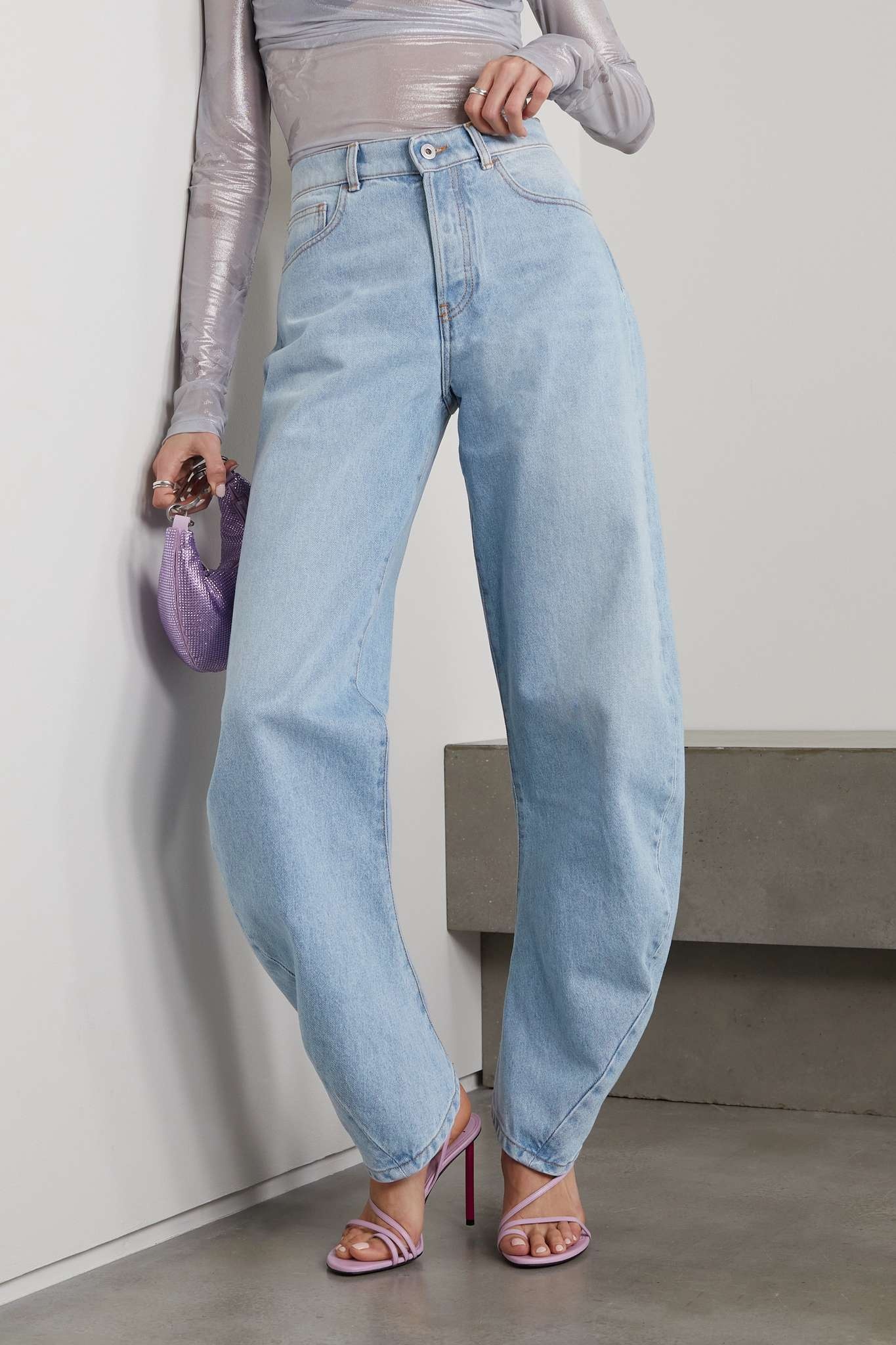 High-rise tapered jeans - 3