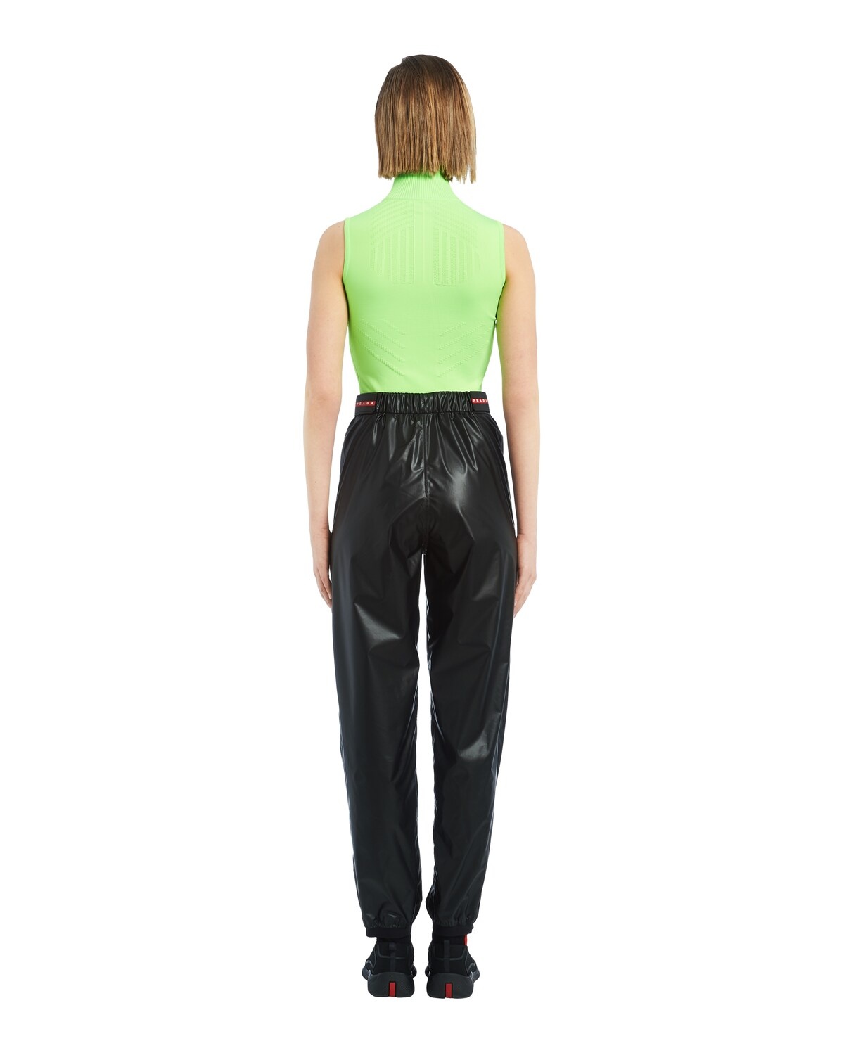 Light Nylon wide-leg pants - 4