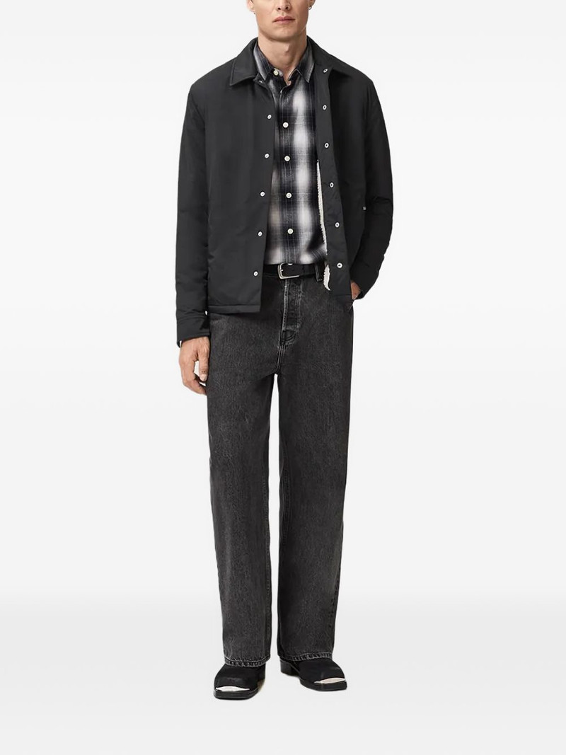 ALLSAINTS Longhaul buttoned shirt jacket outlook