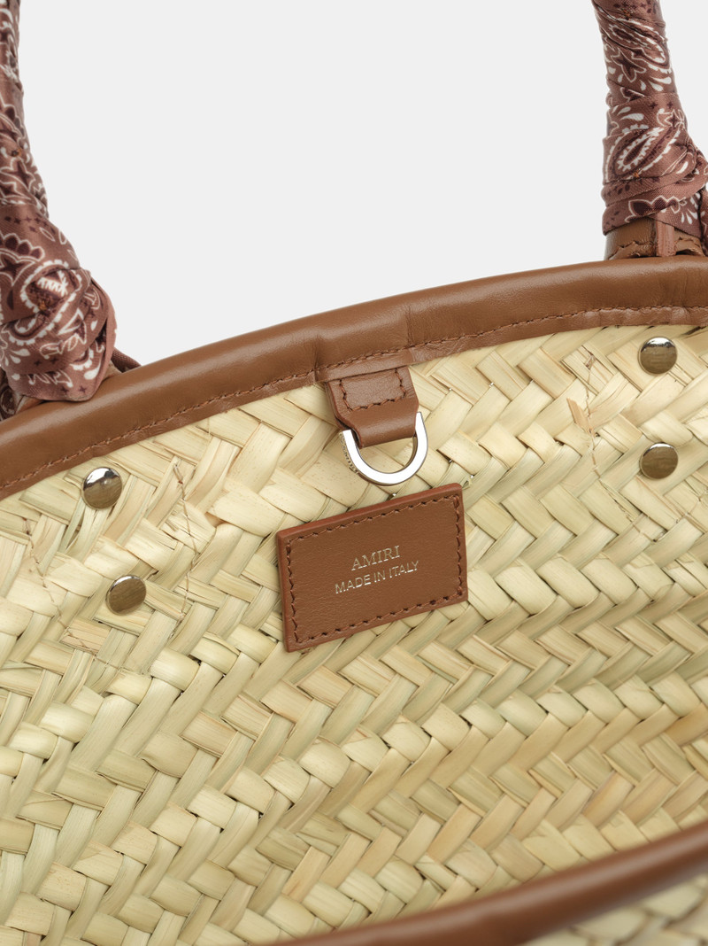 WOMEN'S MA RAFFIA MICRO TOTE 5