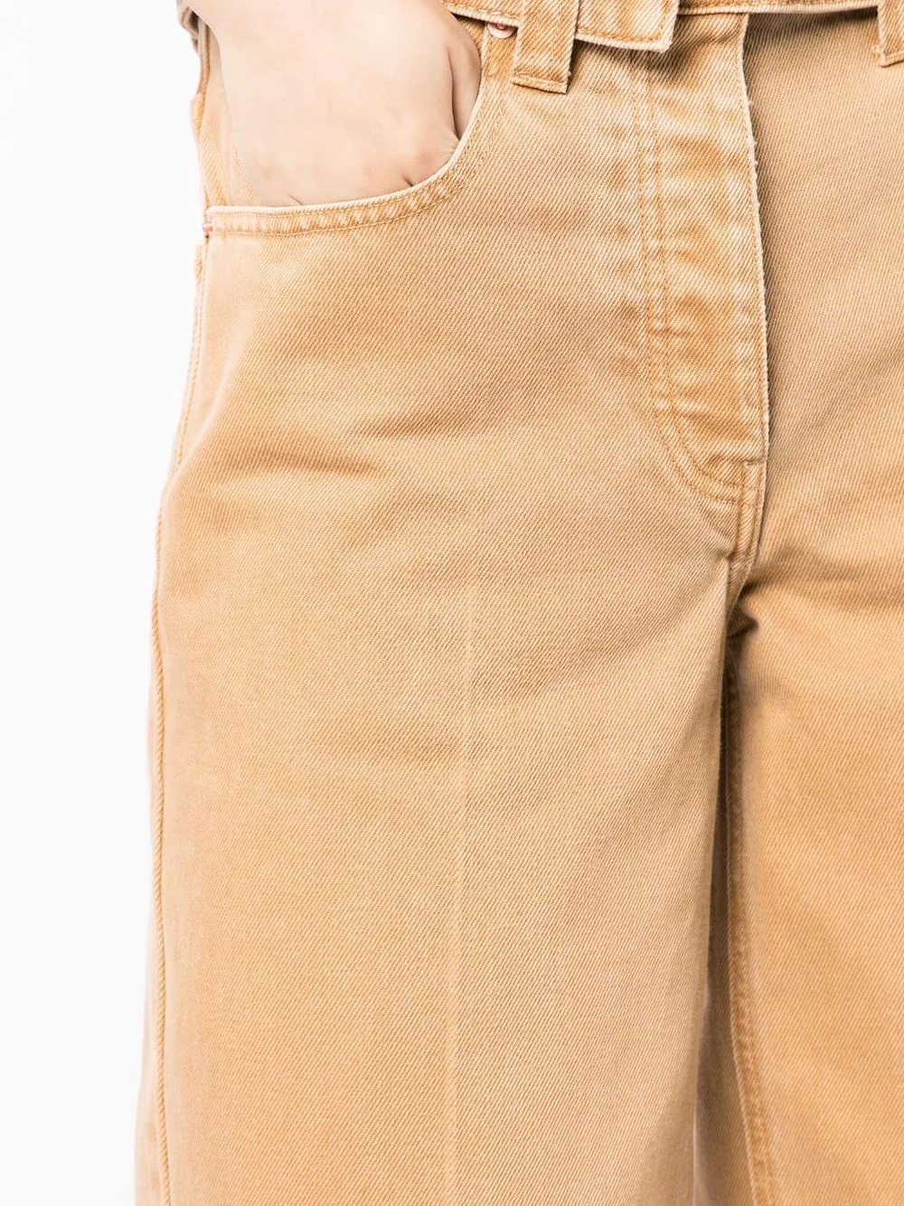 wide-leg jeans - 10