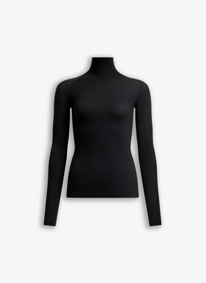 SECOND-SKIN KNIT TOP - 1