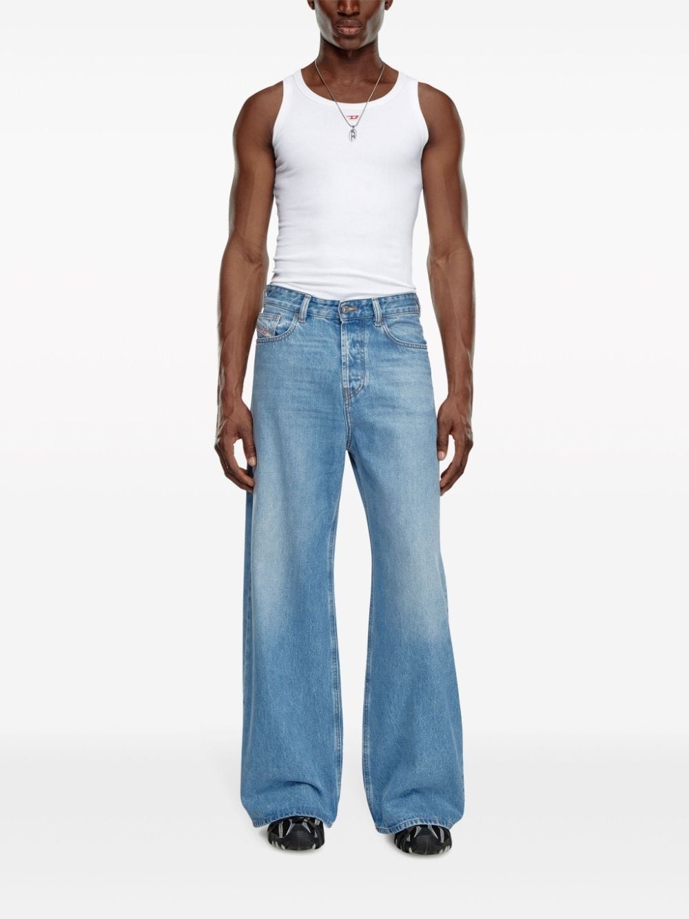 1996 D-Sire 09I29 straight-leg jeans - 3