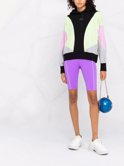 MSGM side stripe cycling shorts outlook