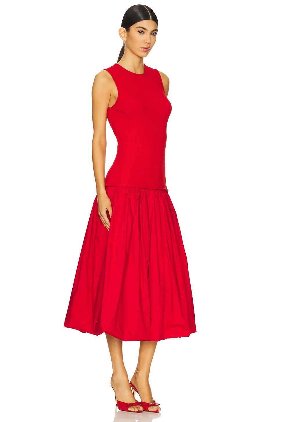 Yanez Poplin Combo Dress - 2